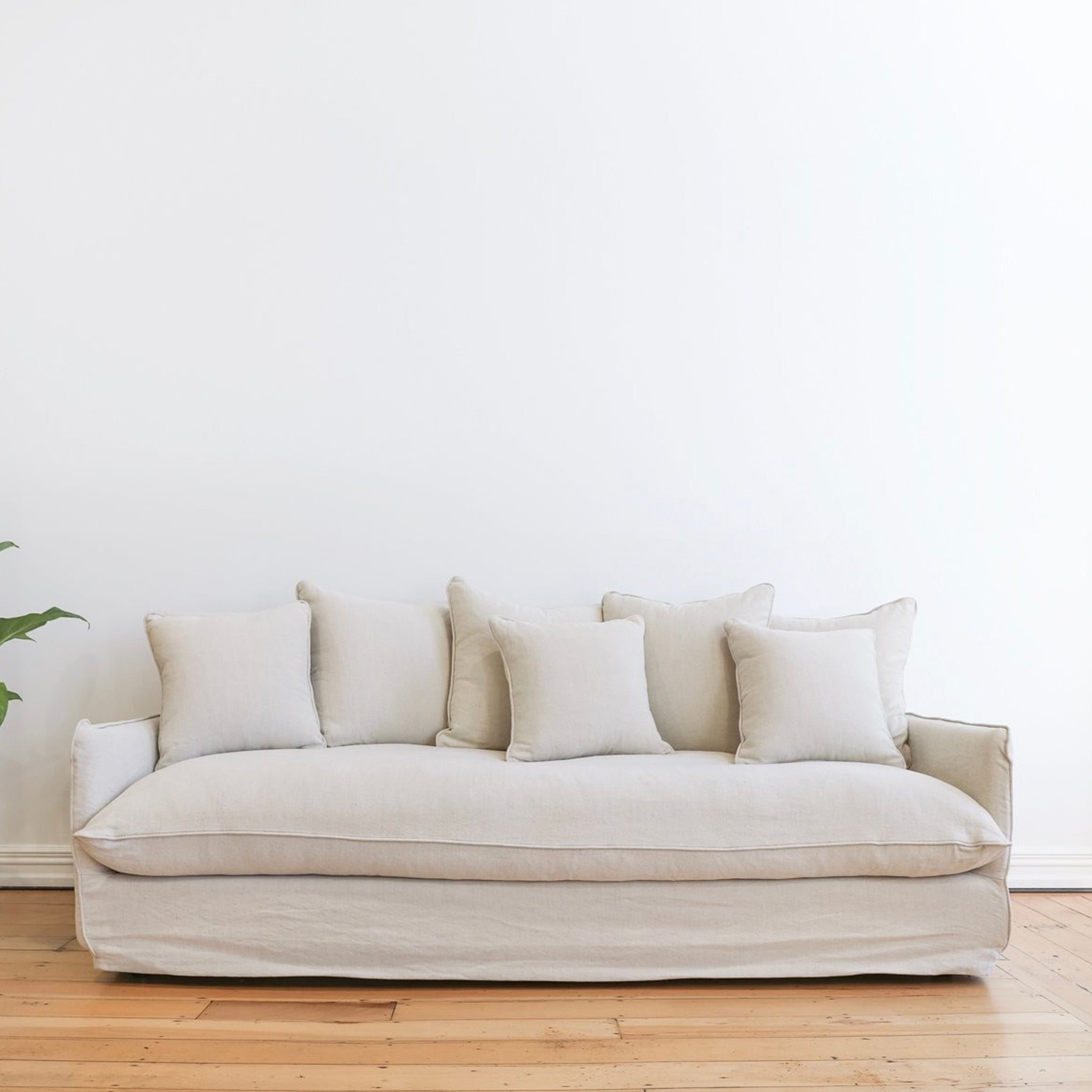 Lotus 3 Seater Sofa - Oatmeal