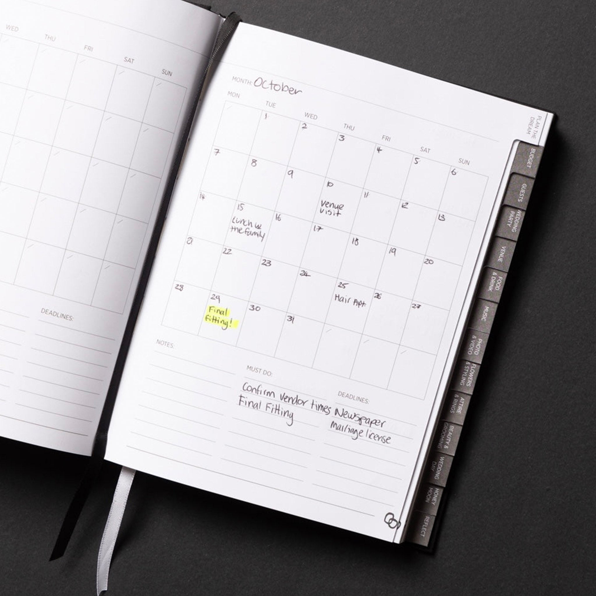 Made of Tomorrow 'Bound' Wedding Planner
