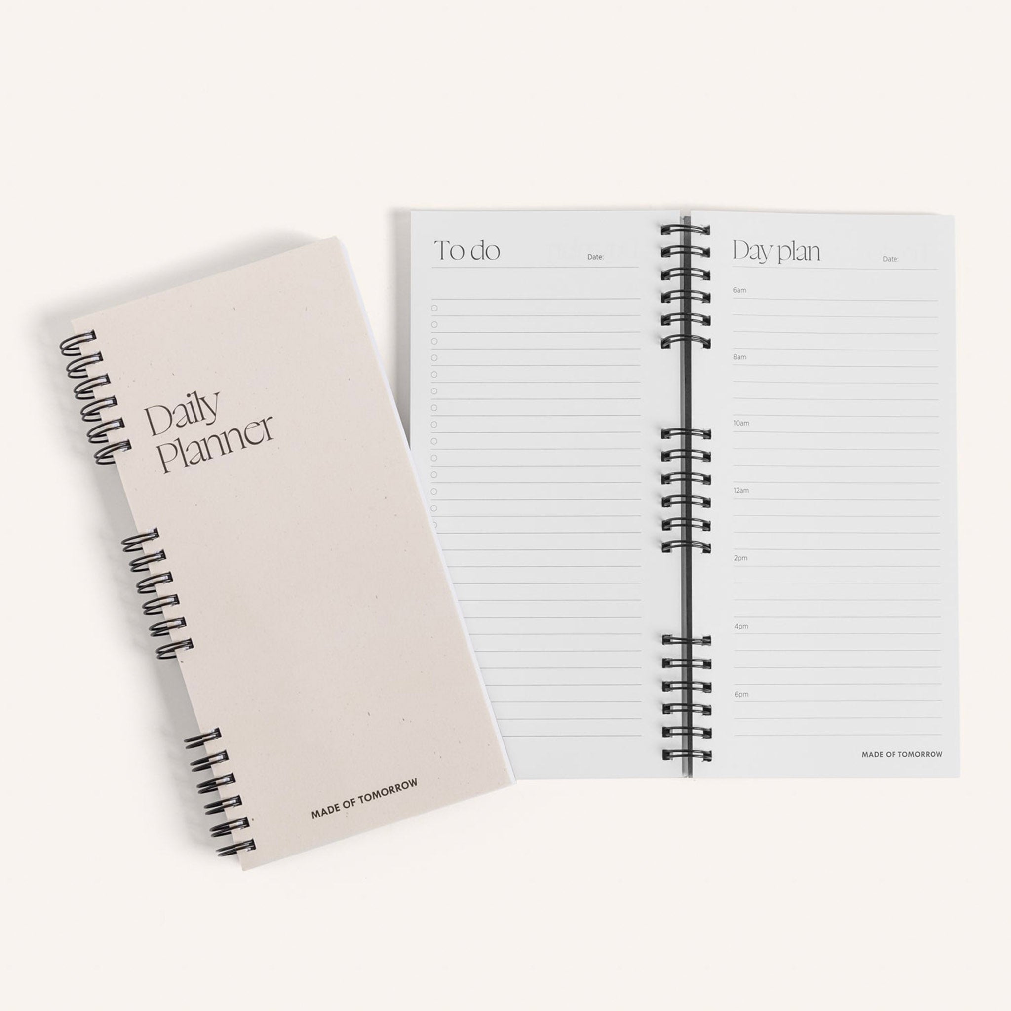 Made of Tomorrow Daily Planner - Beige