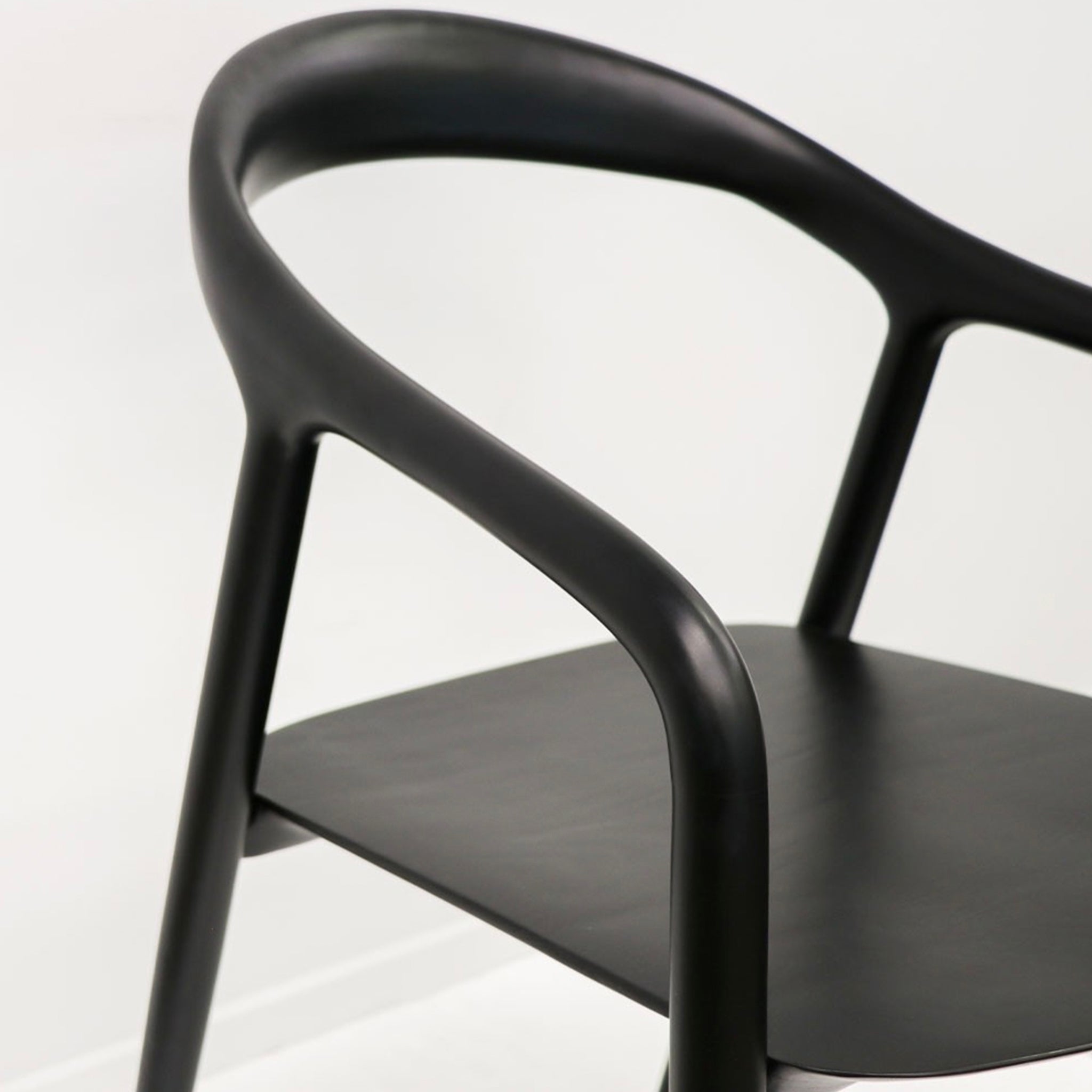 Margot Ash Dining Chair - Black