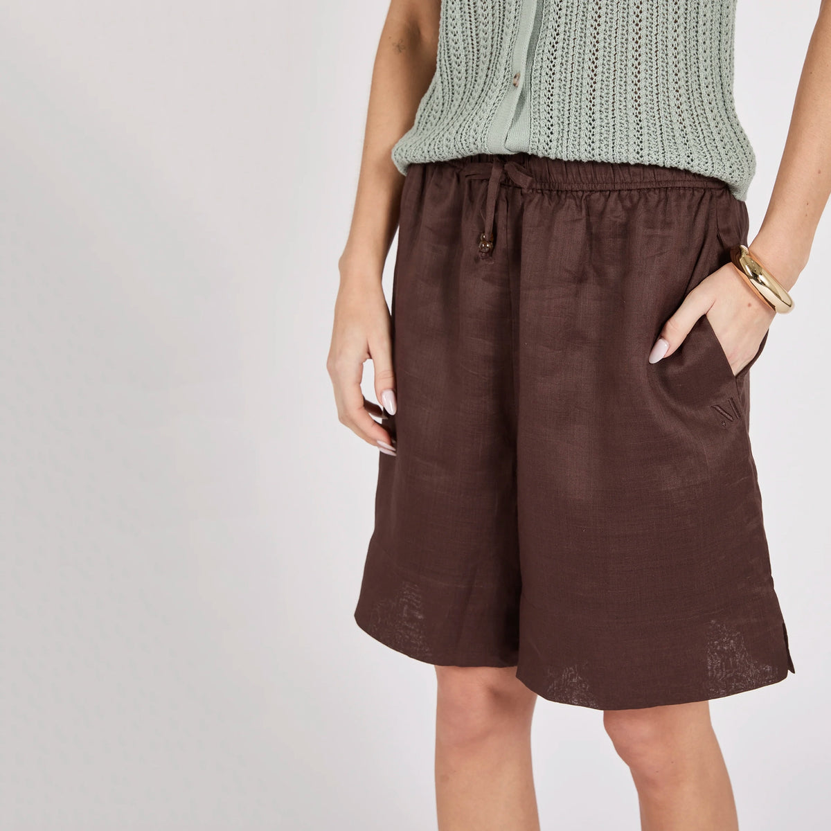 Marlow Cabana Shorts - Choc