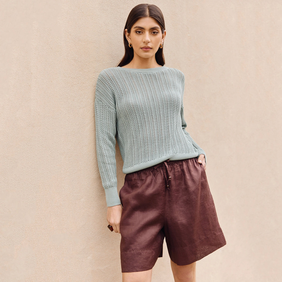 Marlow Cabana Shorts - Choc