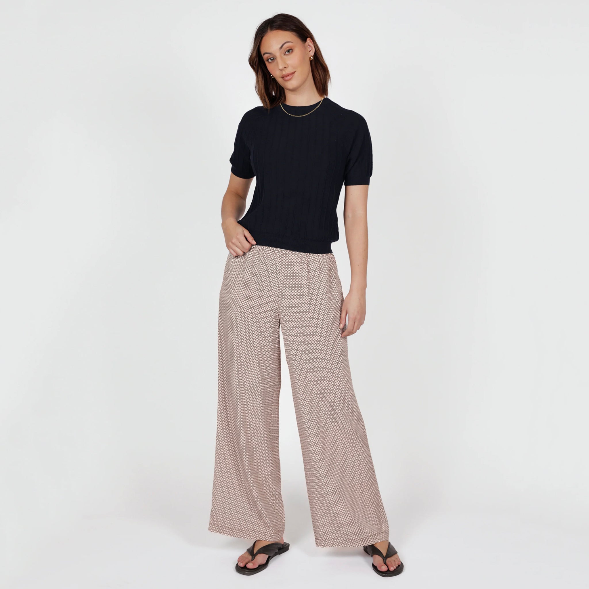 Marlow Eclipse Wide Leg Pants - Prism