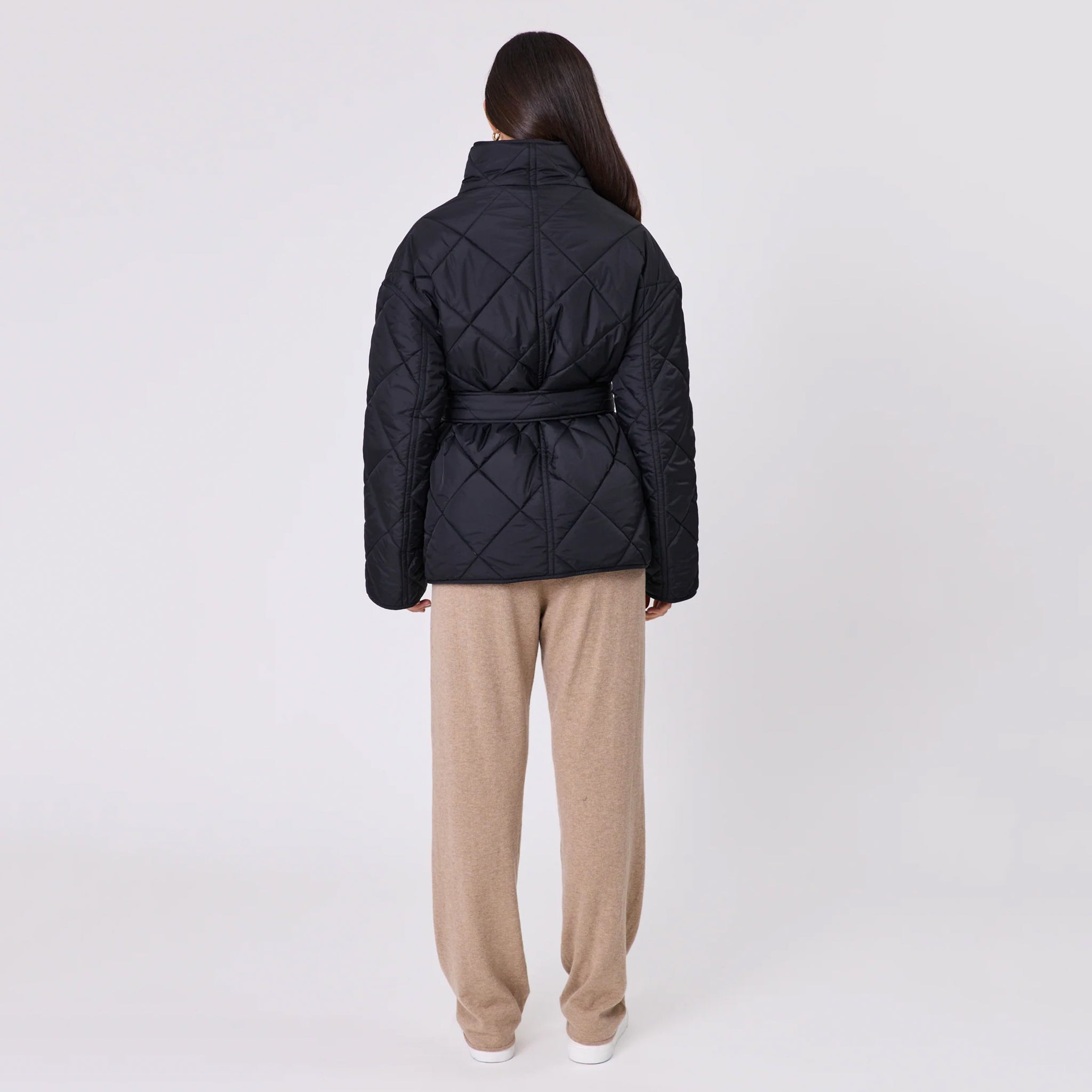 Marlow Montana Wrap Coat - Black