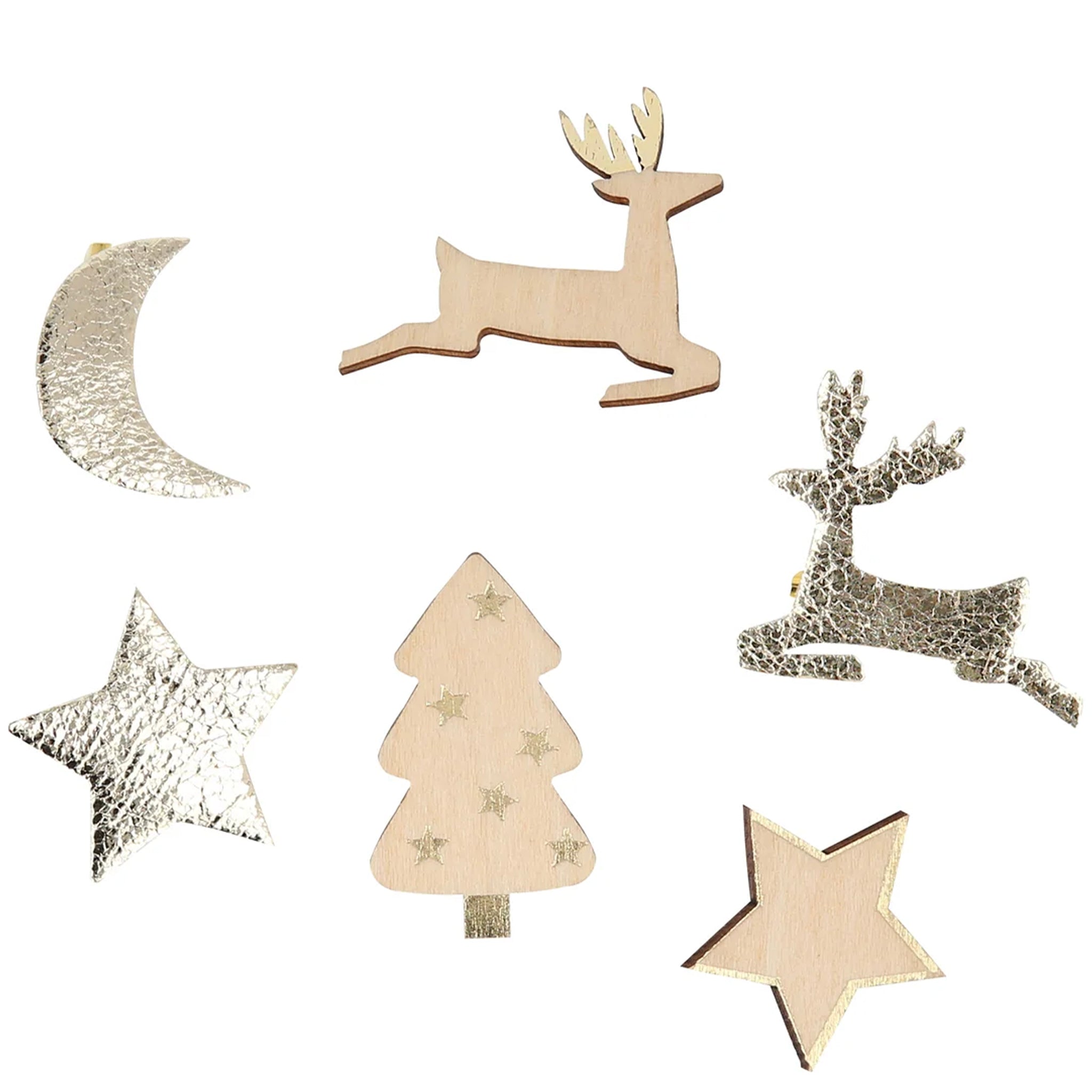 Meri Meri Christmas Crackers - Holly Berry & Gold