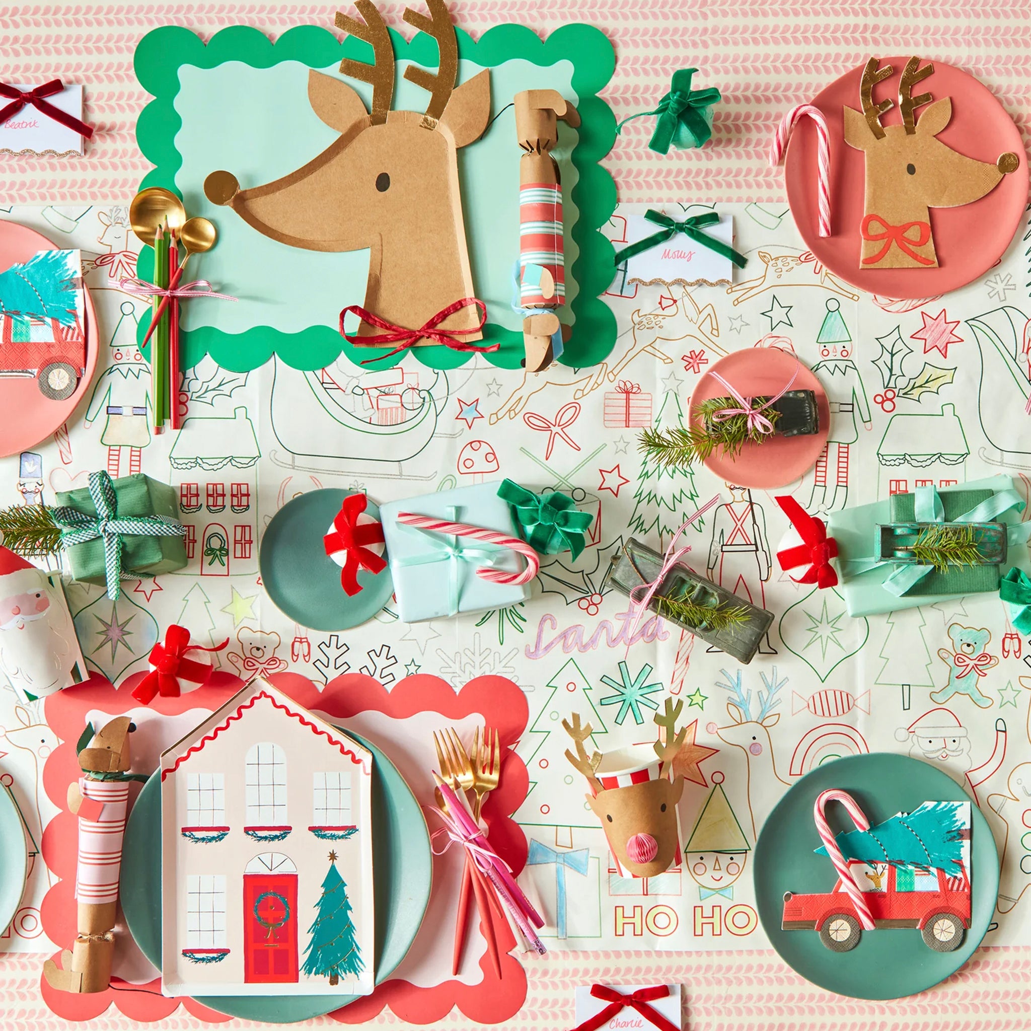 Meri Meri Paper Placemats - Christmas