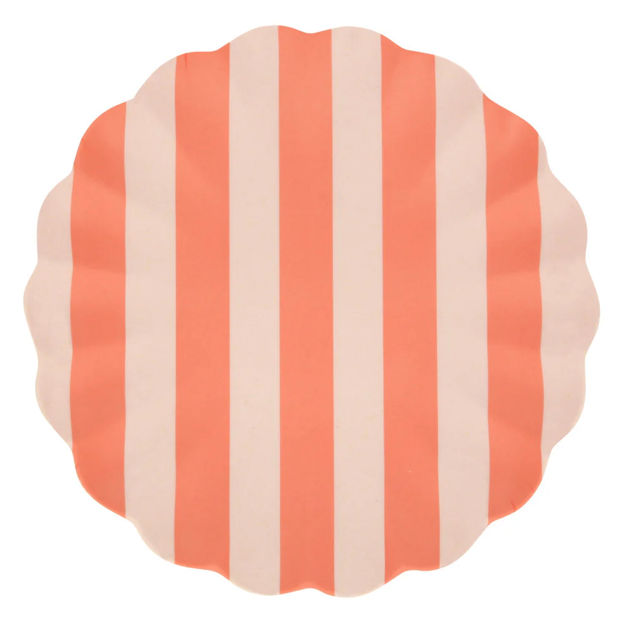 Meri Meri Reusable Bamboo Small Plate Set of 6 - Stripy
