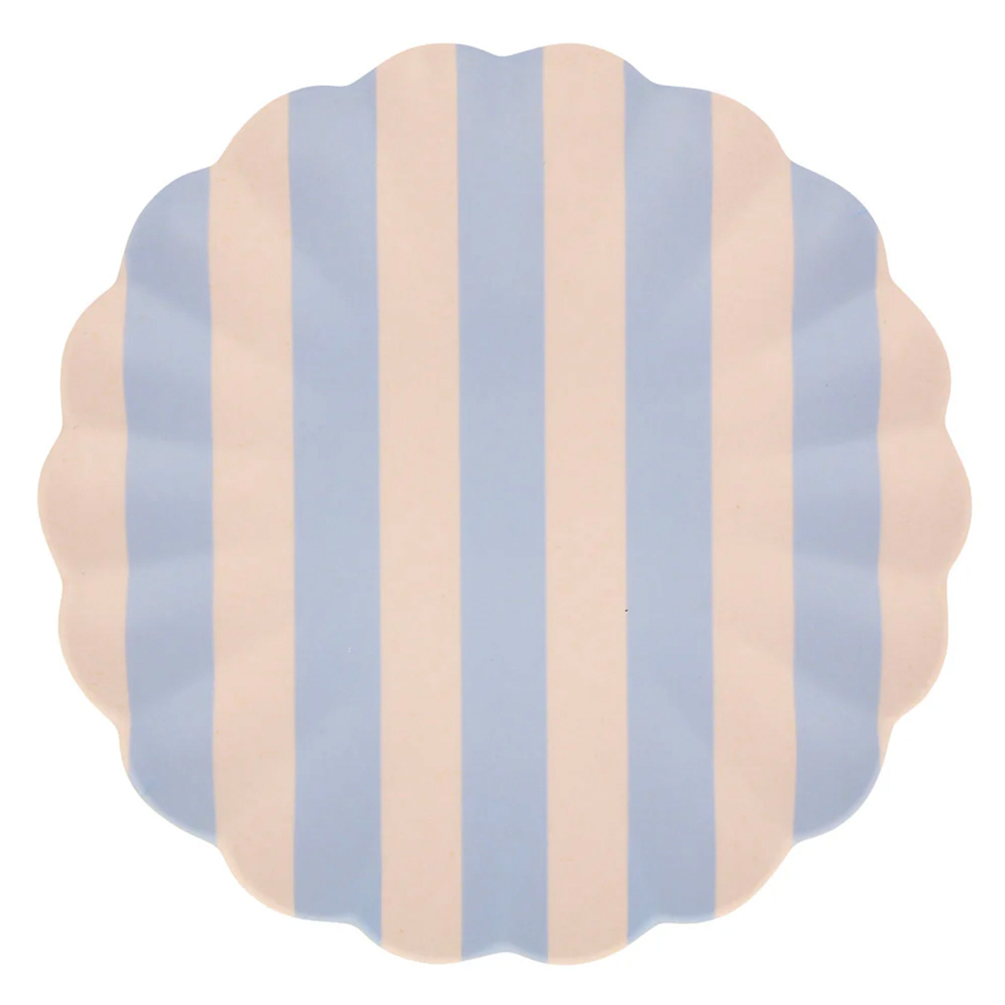 Meri Meri Reusable Bamboo Small Plate Set of 6 - Stripy