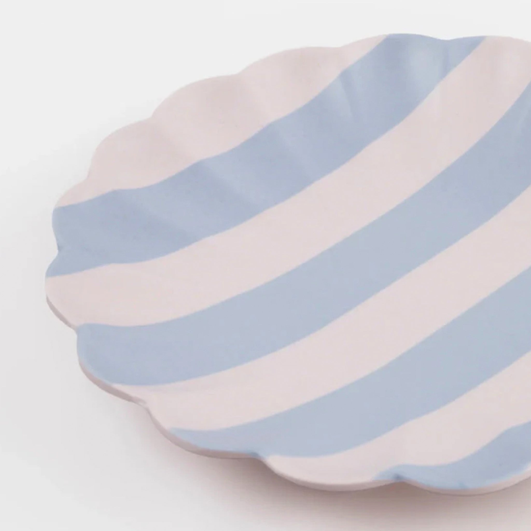 Meri Meri Reusable Bamboo Small Plate Set of 6 - Stripy