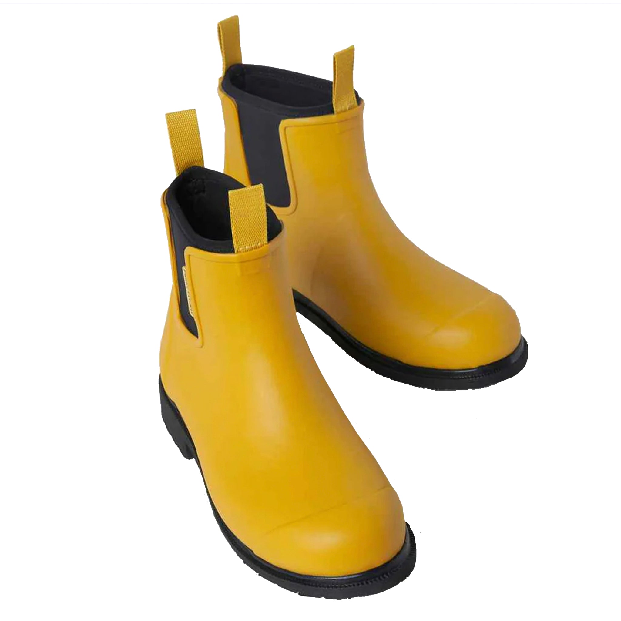 Merry People Bobbi Ankle Boots - Mustard & Black