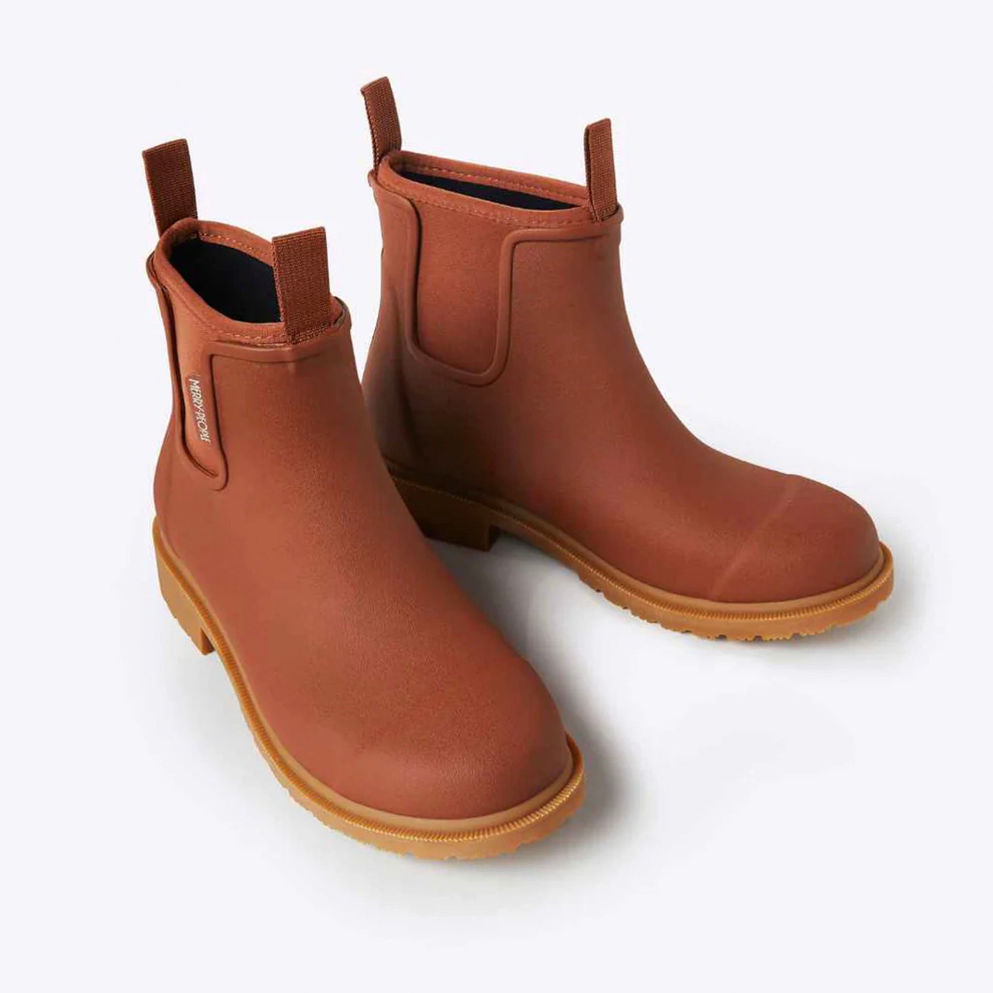 Merry People Bobbi Ankle Boots - Rust