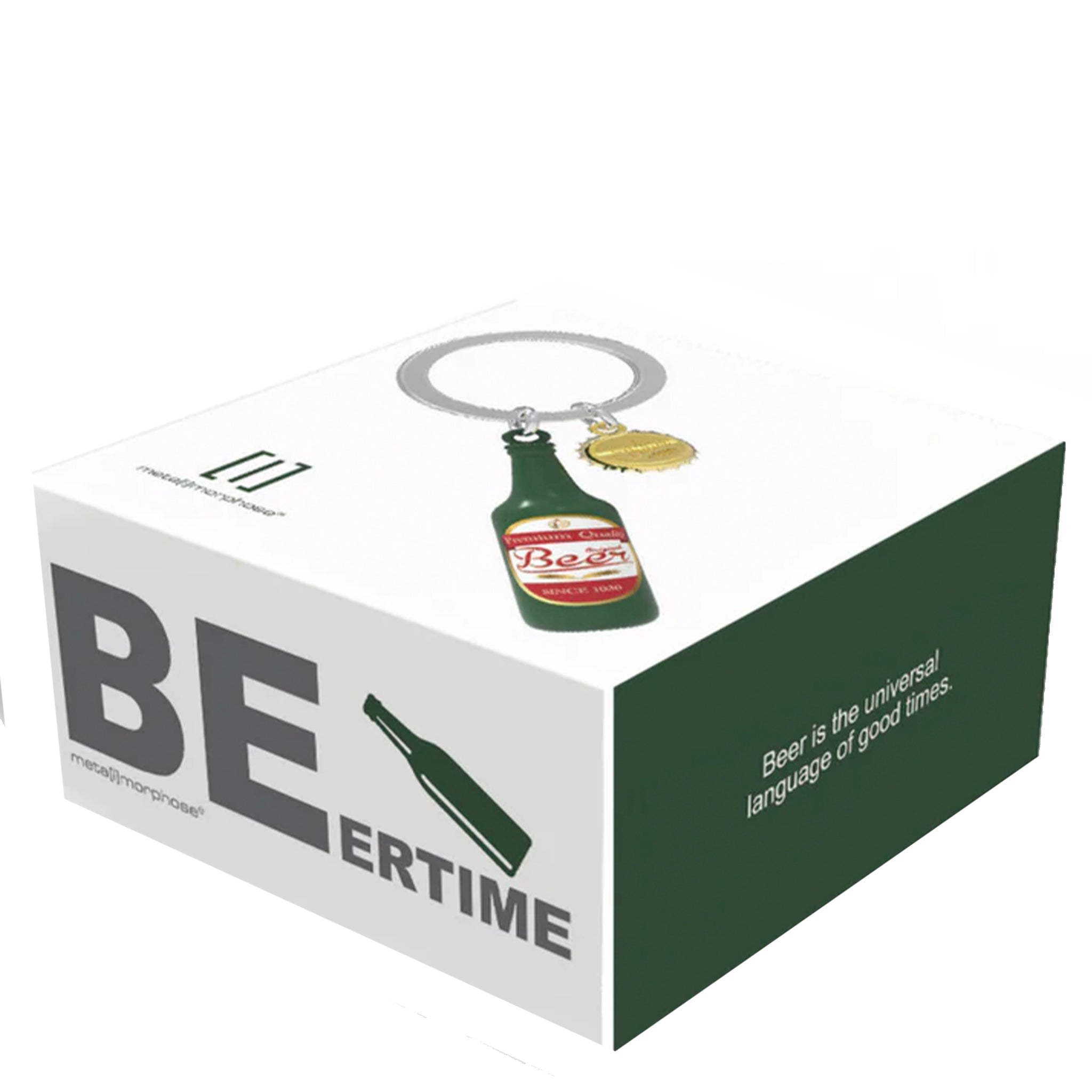 Meta[l]morphose Keychain - Beer Bottle