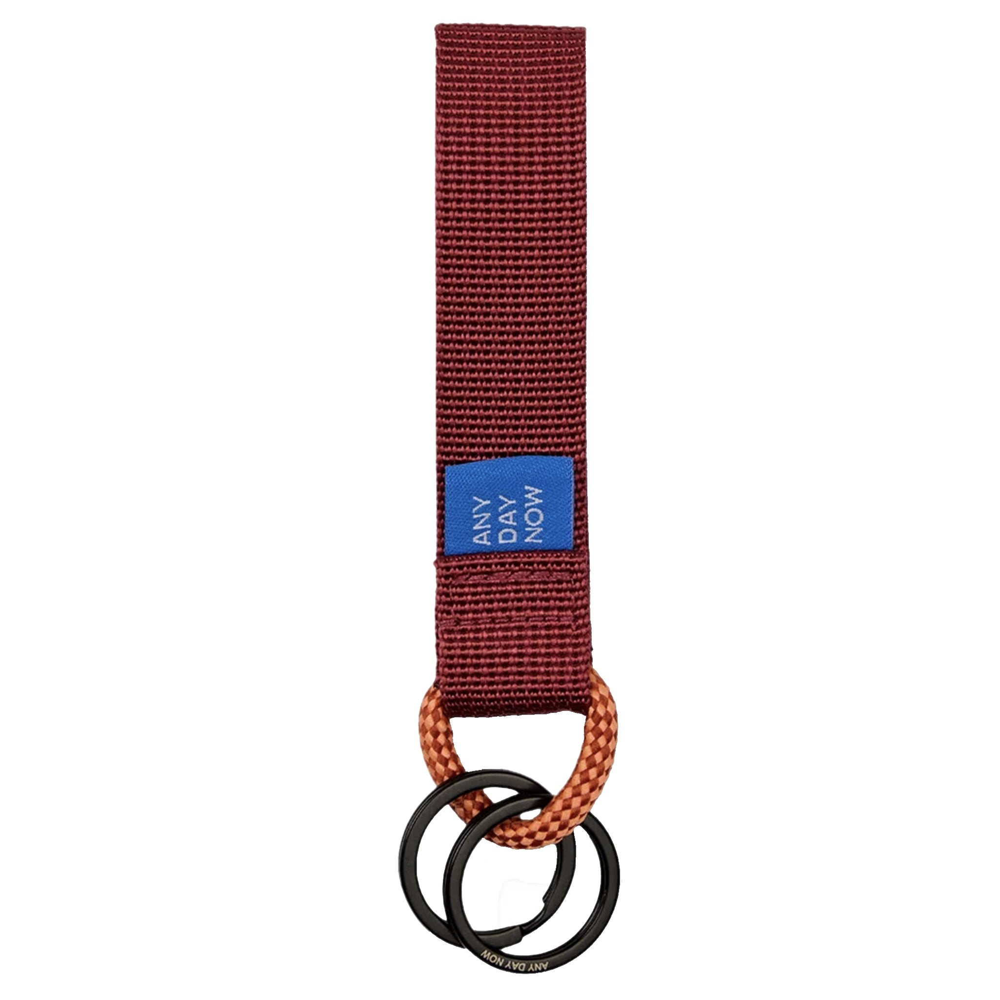 Milligram Any Day Now Key Organiser - Burgundy & Orange