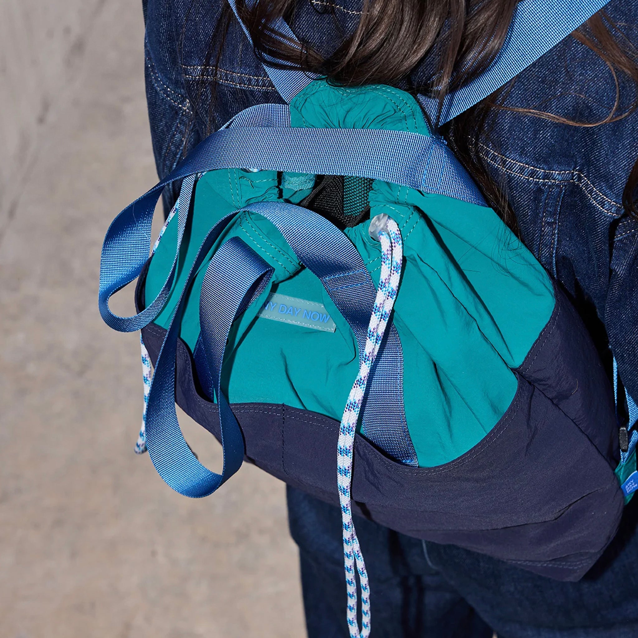 Milligram Any Day Now Any Day Backpack - Navy & Blue