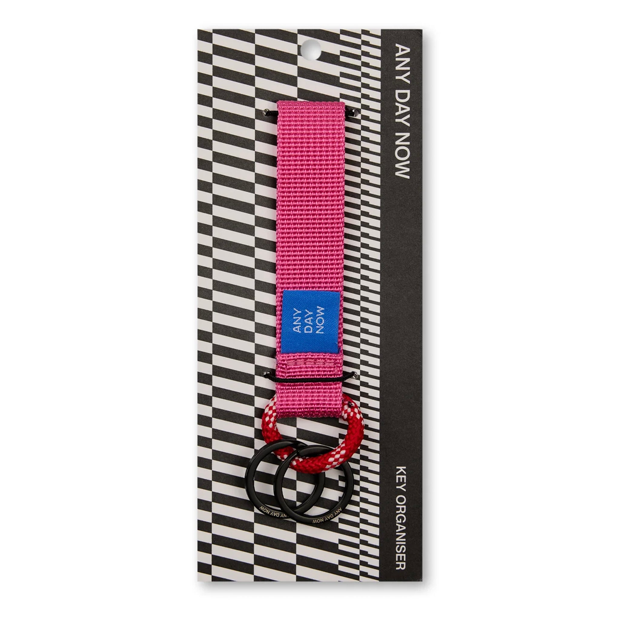 Milligram Any Day Now Key Organiser - Fuchsia & Tangerine