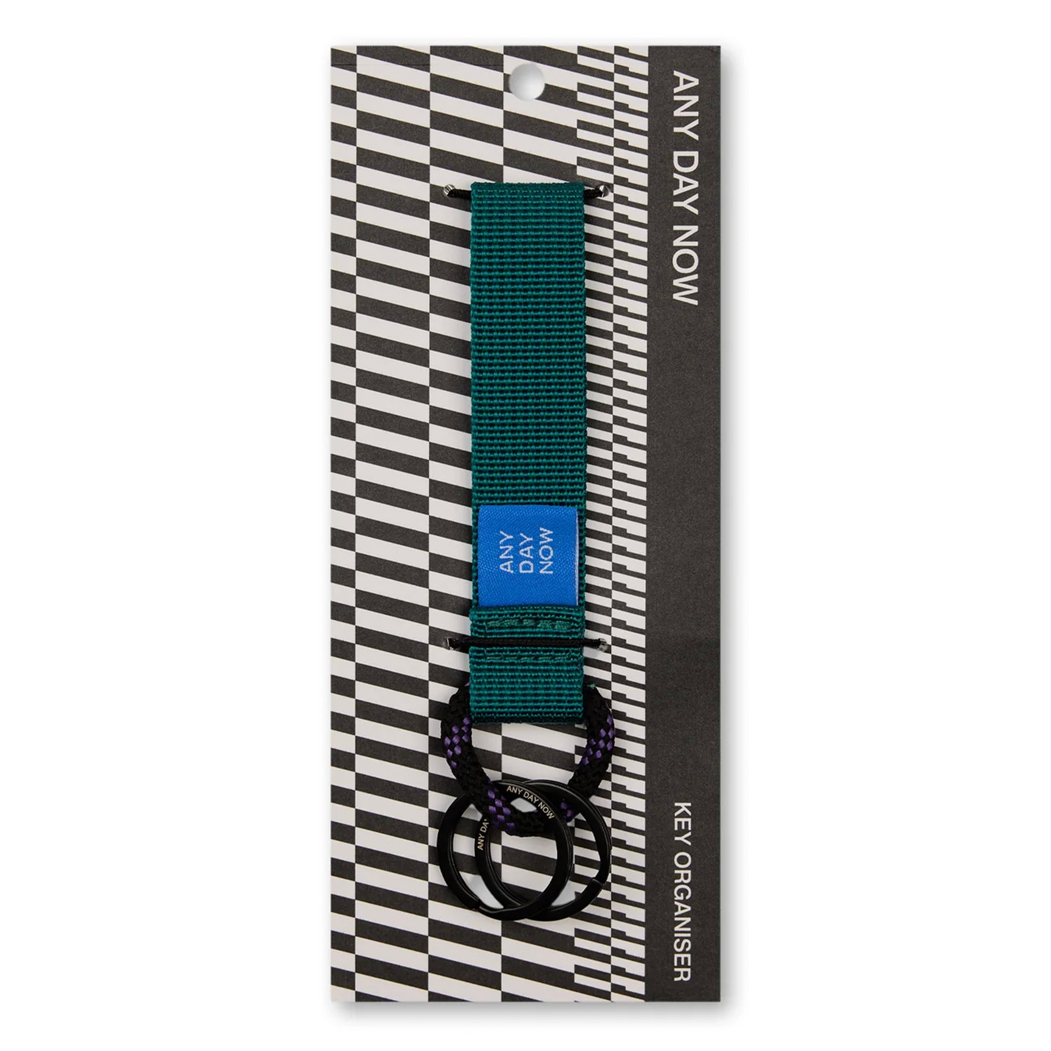 Milligram Any Day Now Key Organiser - Teal & Purple