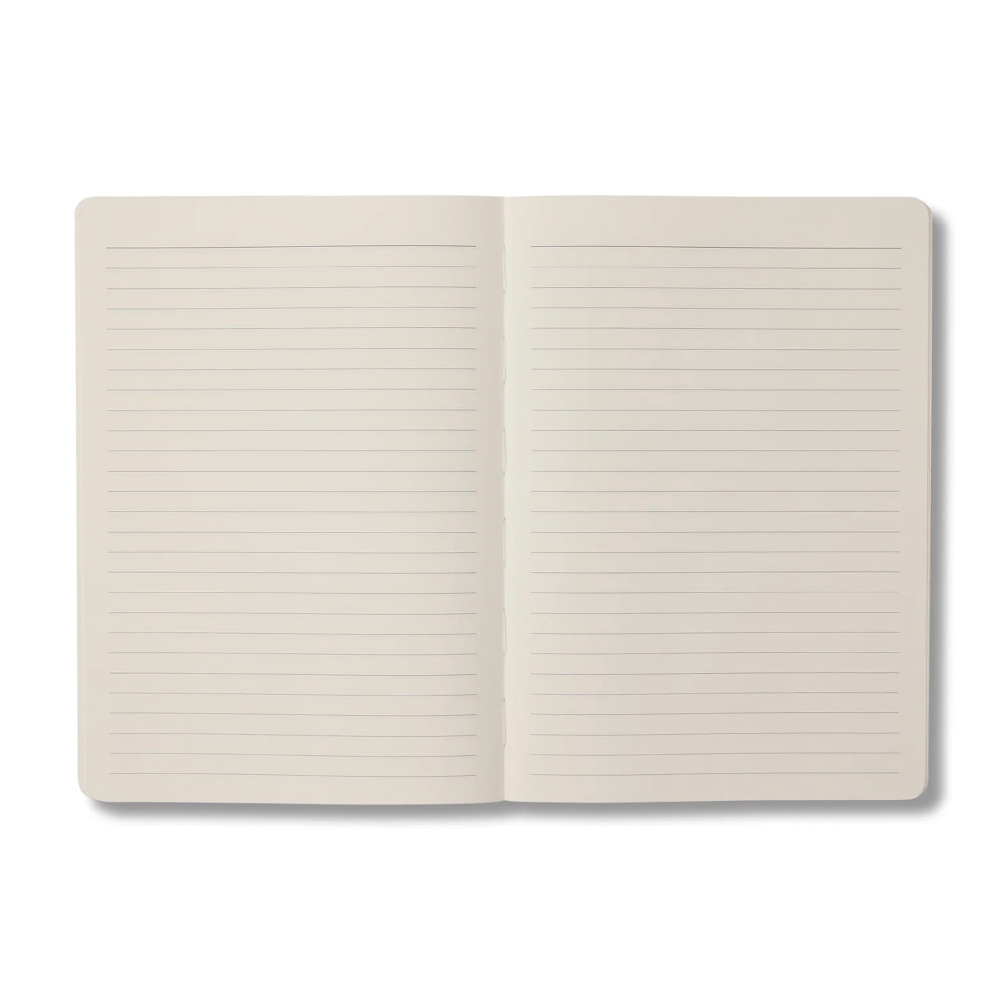 Milligram Any Day Now Open Bound A5 Ruled Notebook - Butter