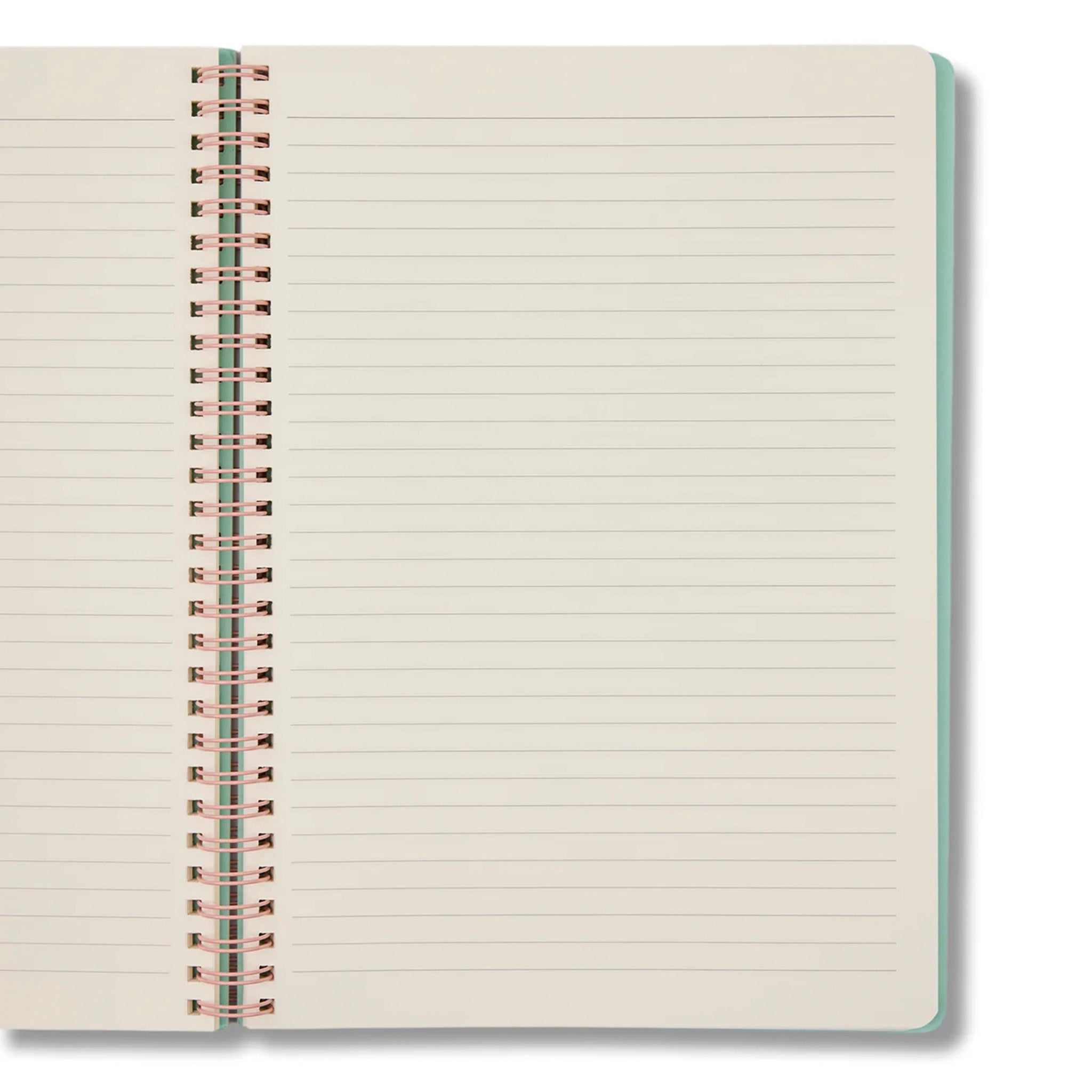Milligram Any Day Now Spiral Ruled B5 Notebook - Teal