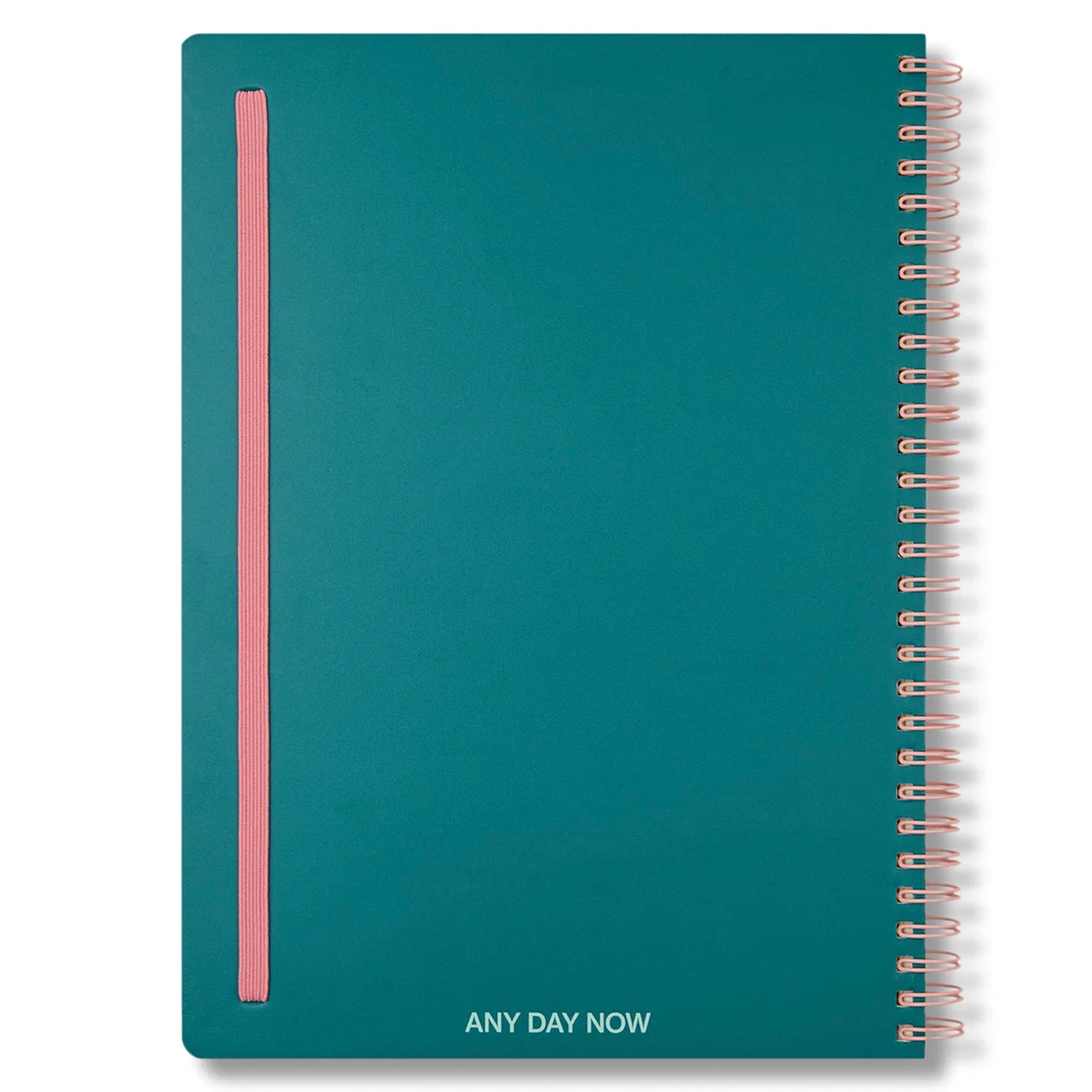 Milligram Any Day Now Spiral Ruled B5 Notebook - Teal