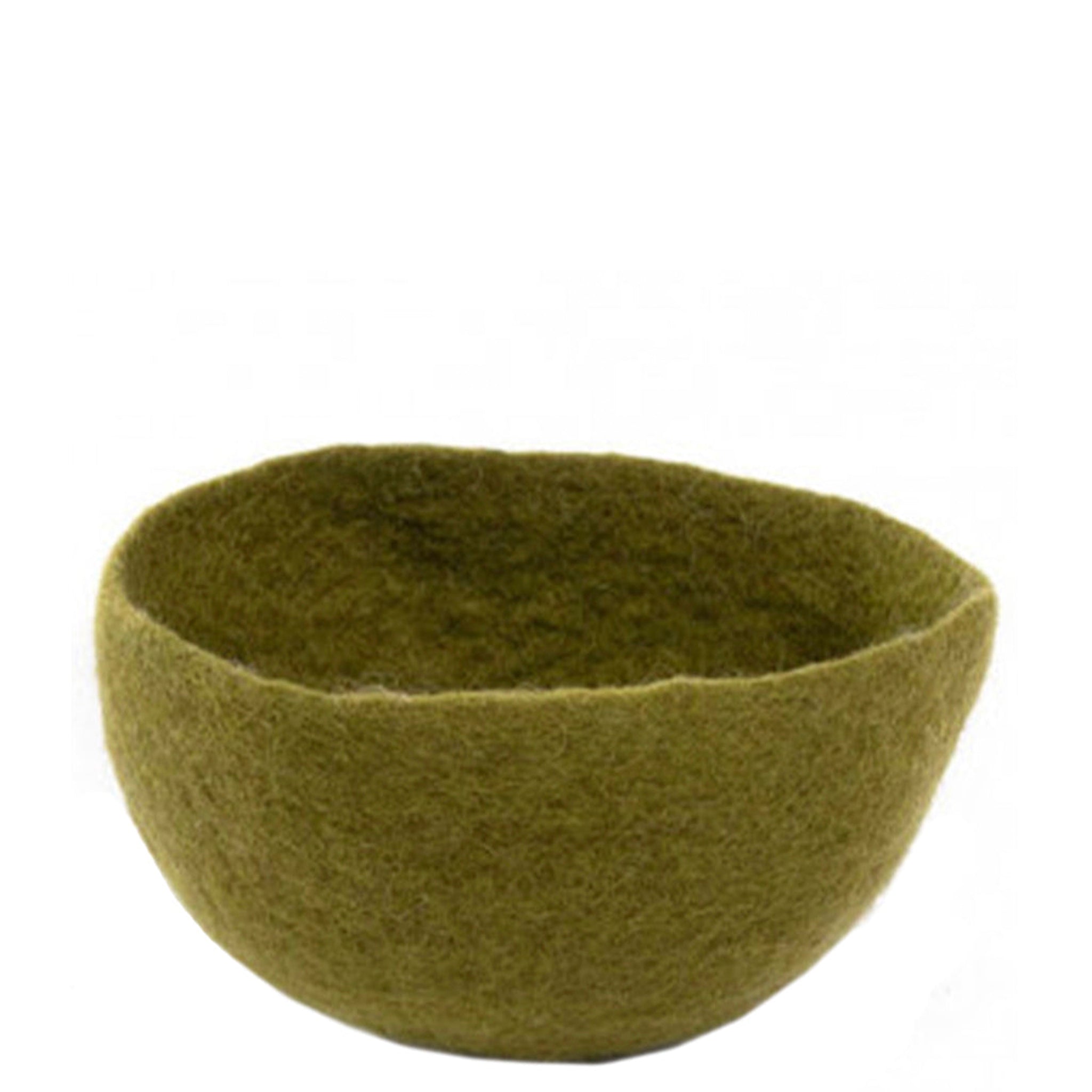 Muskhane Felt Bowl - Anise