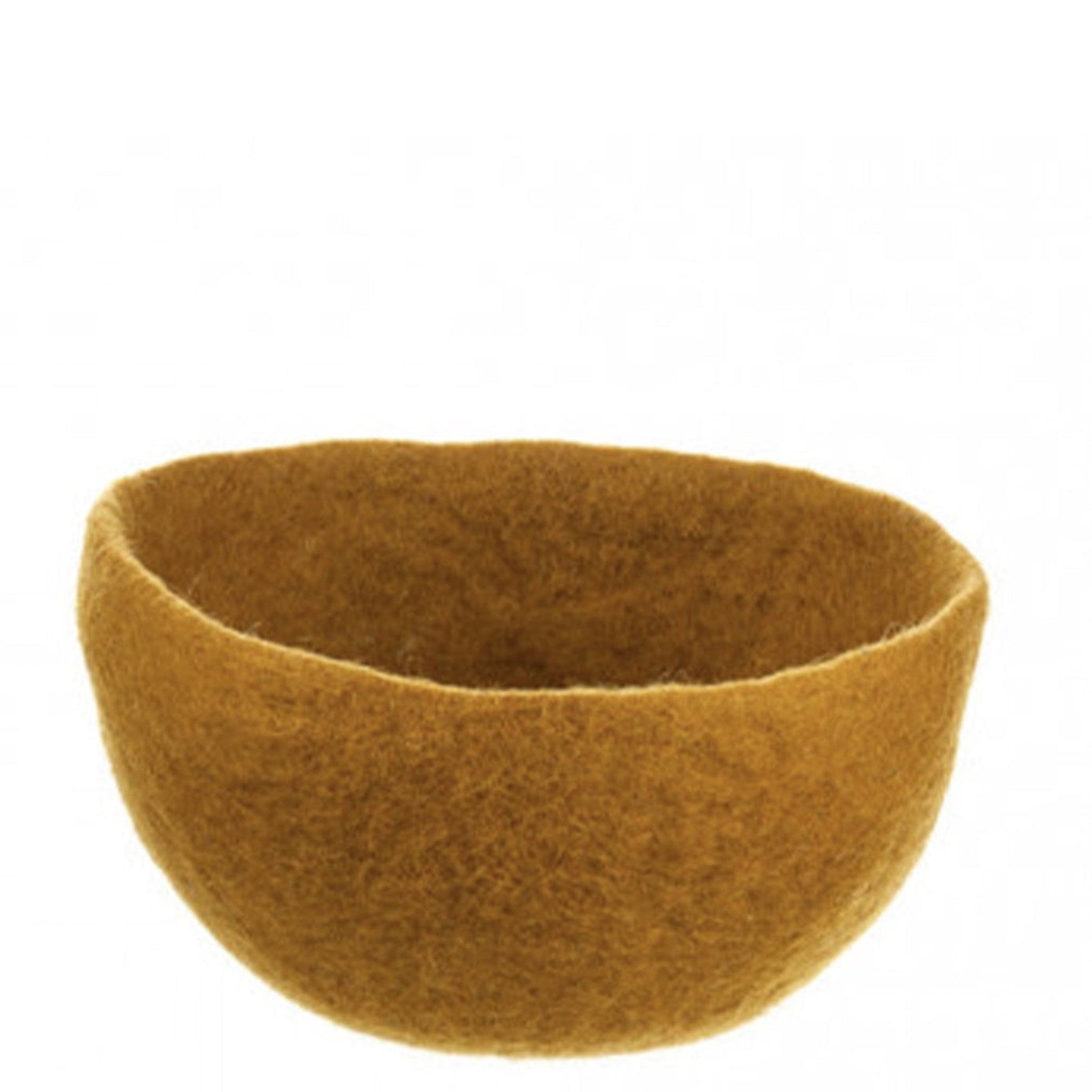 Muskhane Felt Bowl - Gold