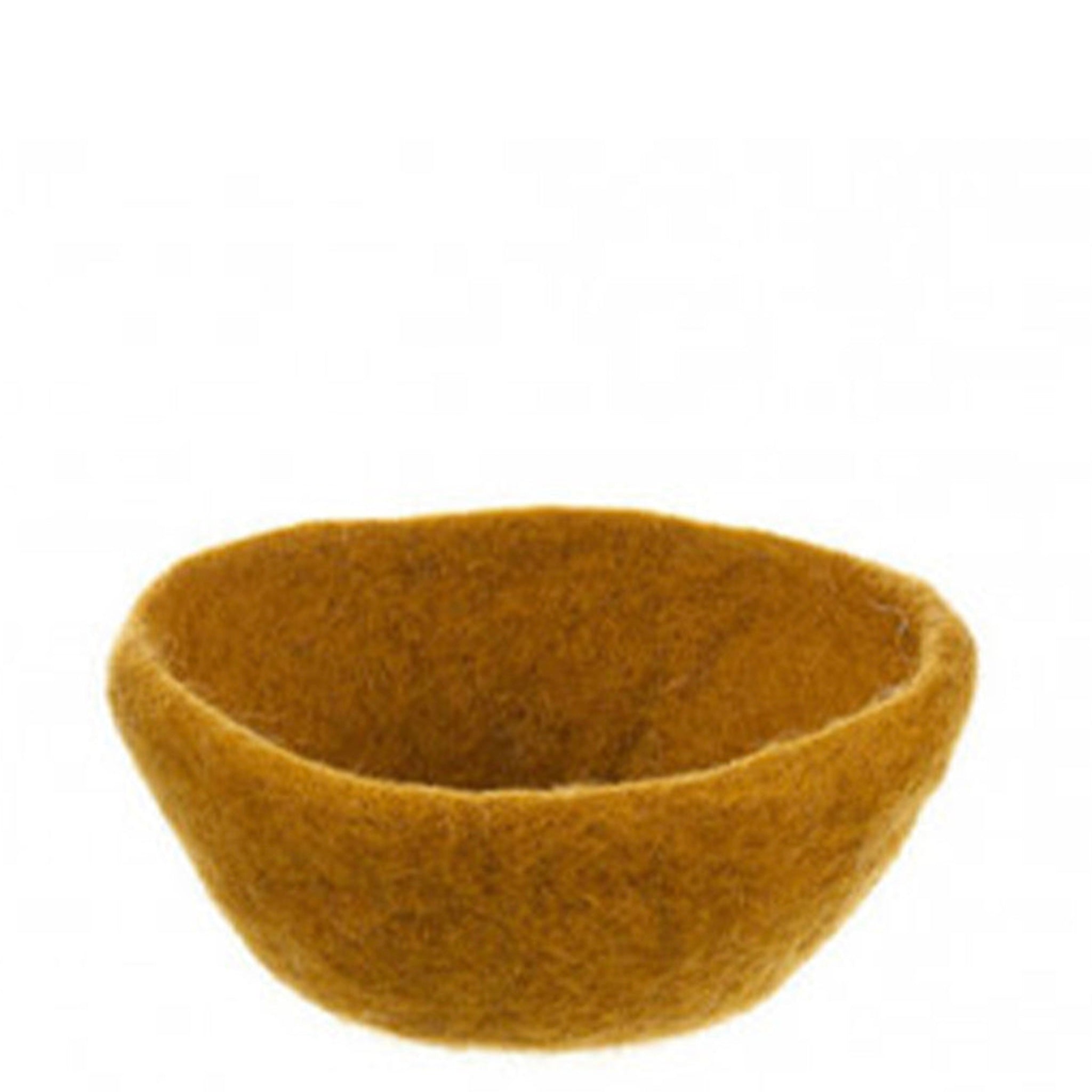 Muskhane Felt Bowl - Gold