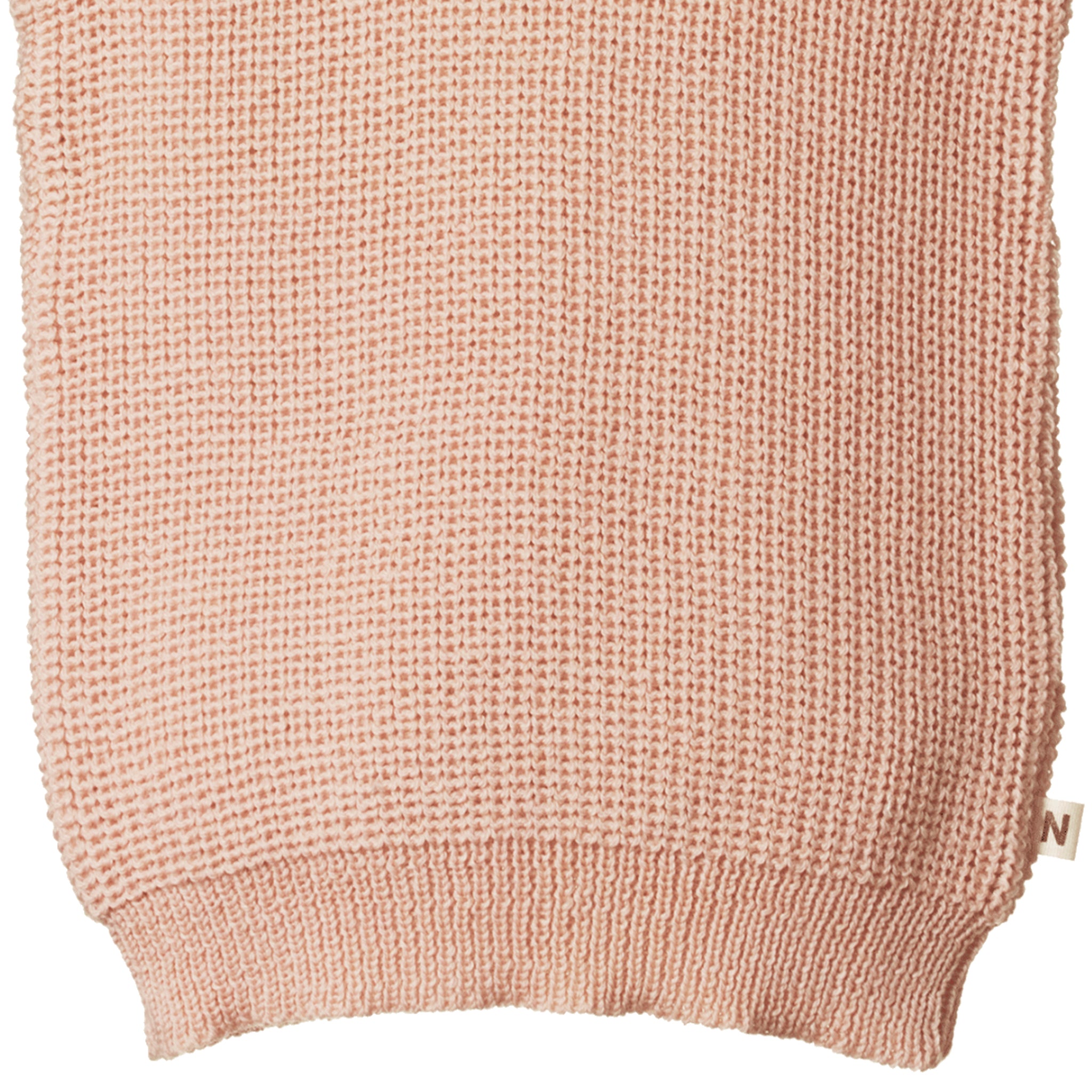 Nature Baby Organic Merino Knit Vest - Rose Dust