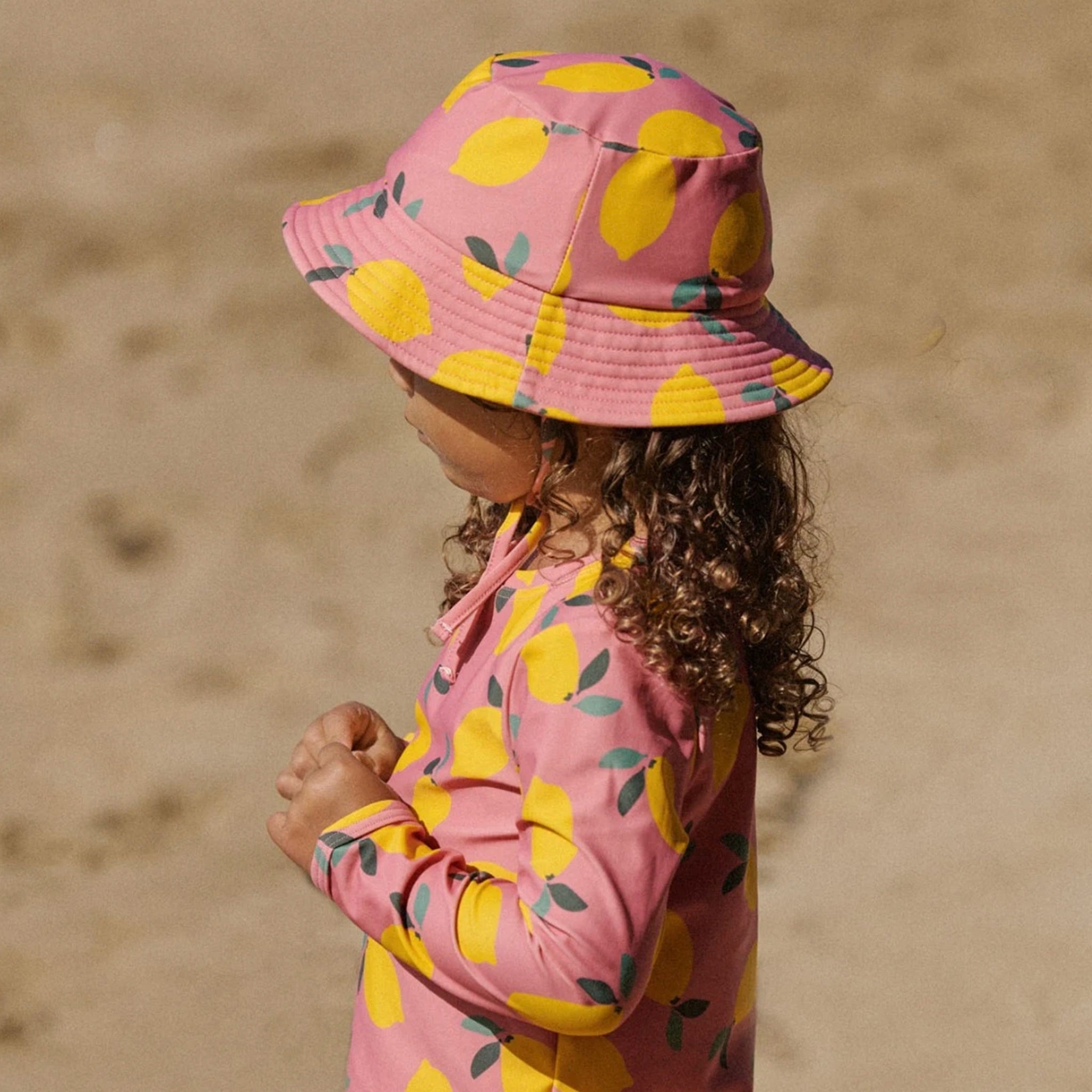 Nature Baby One Piece Bathing Trunks - Lemmony Rose