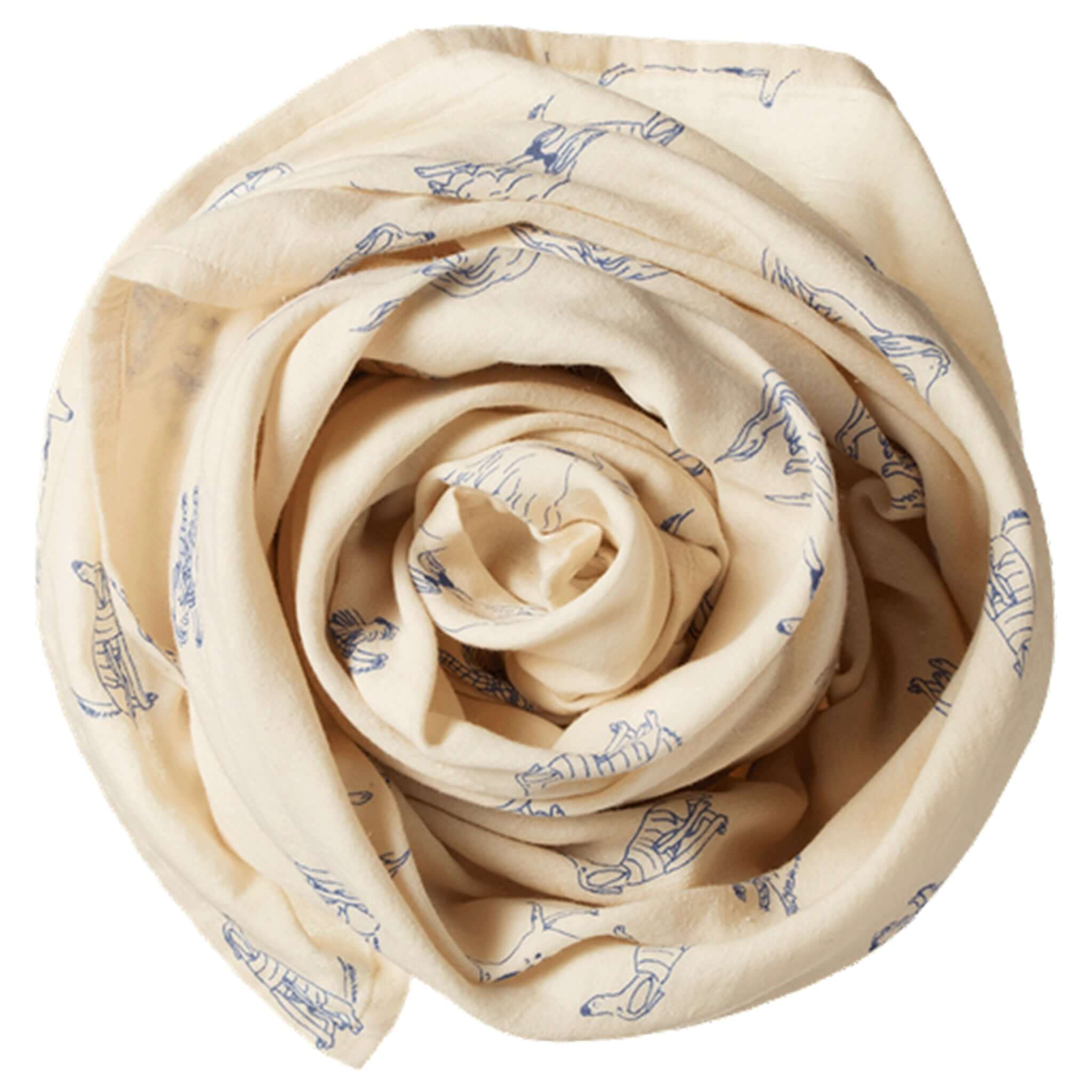 Alt Tag: Nature Baby Organic Cotton Muslin Wrap - Best Friend organic cotton muslin swaddle wrap, breathable double-layer, ultra-soft baby blanket