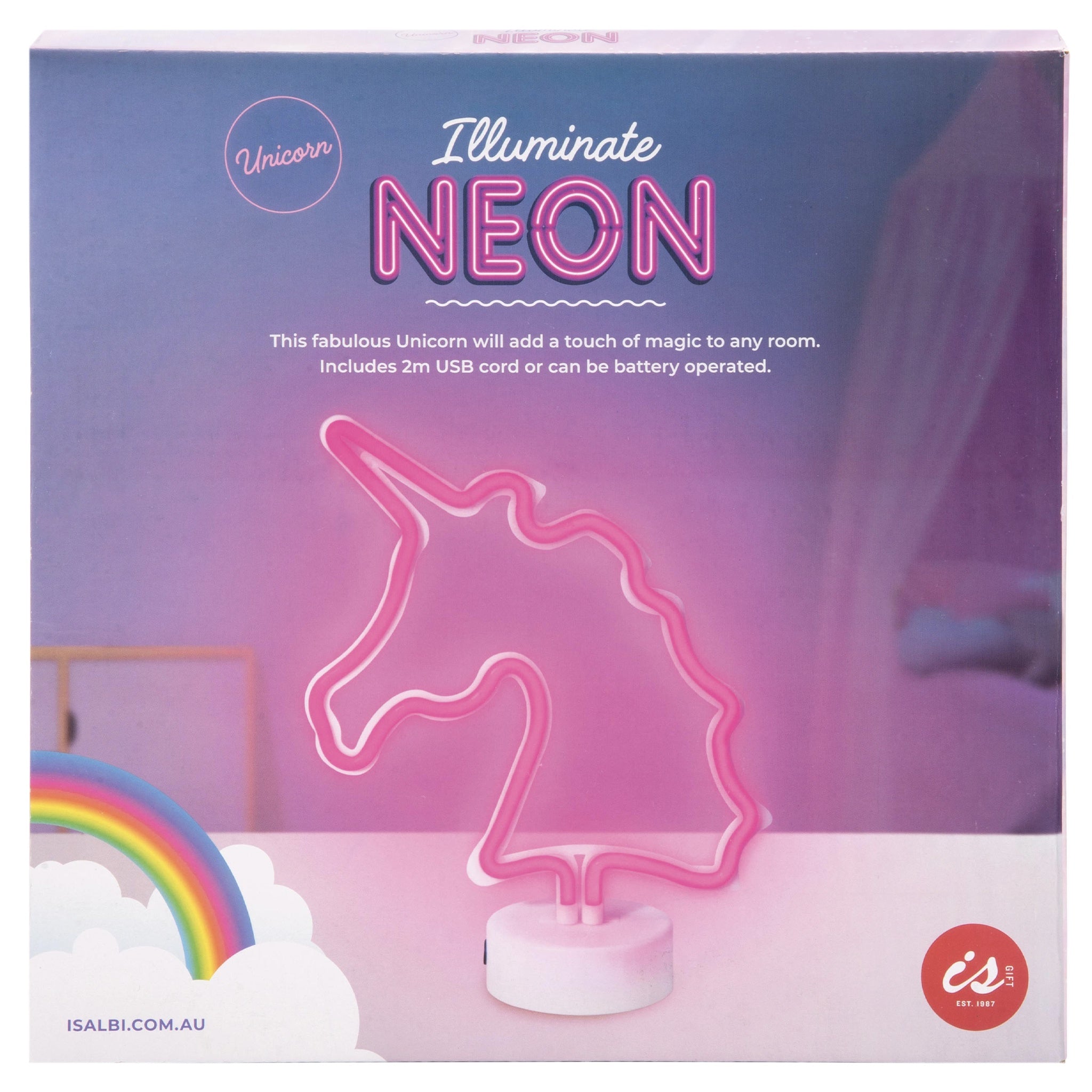 Neon Dreams Unicorn LED Light