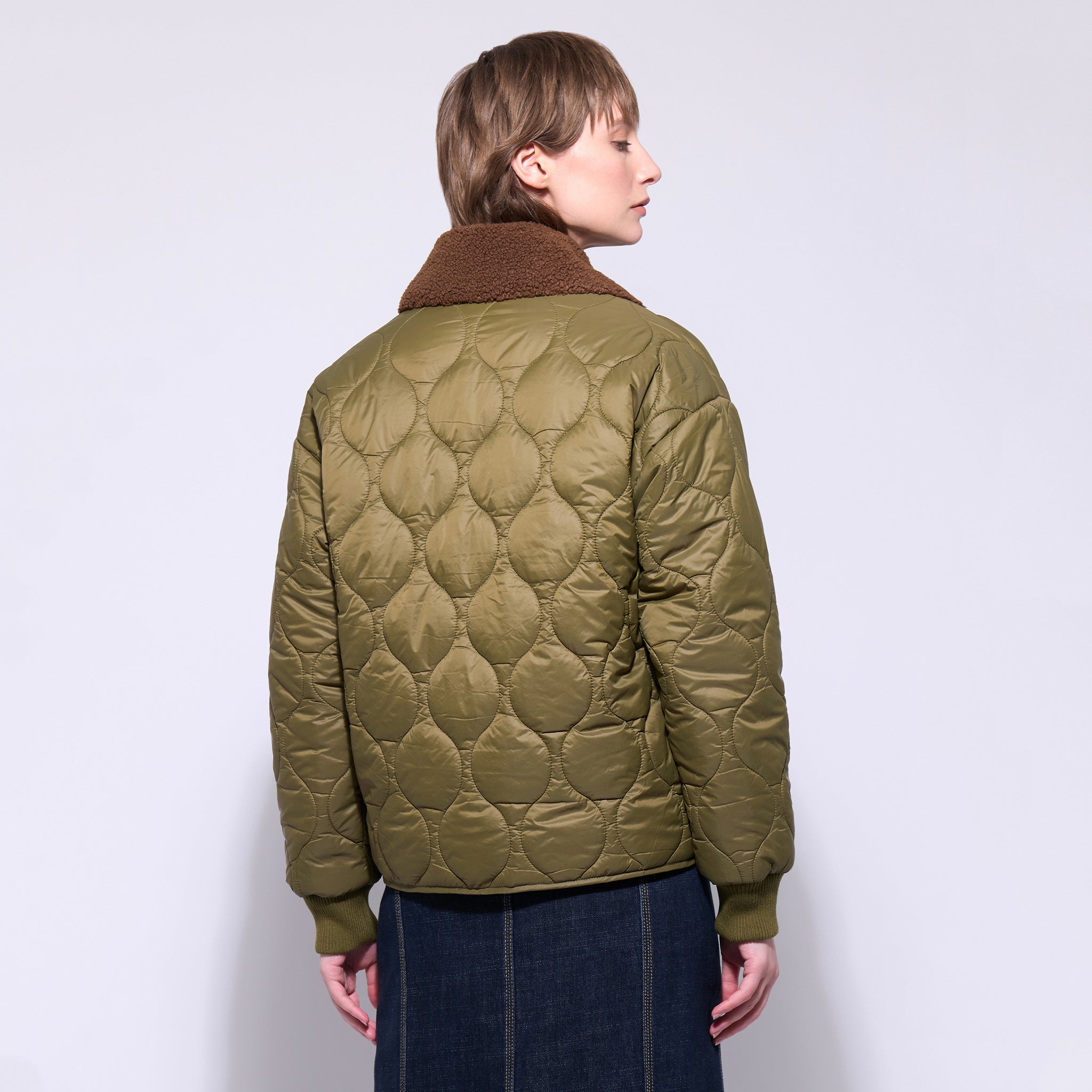 Neris Eilish Quilted Jacket - Willow