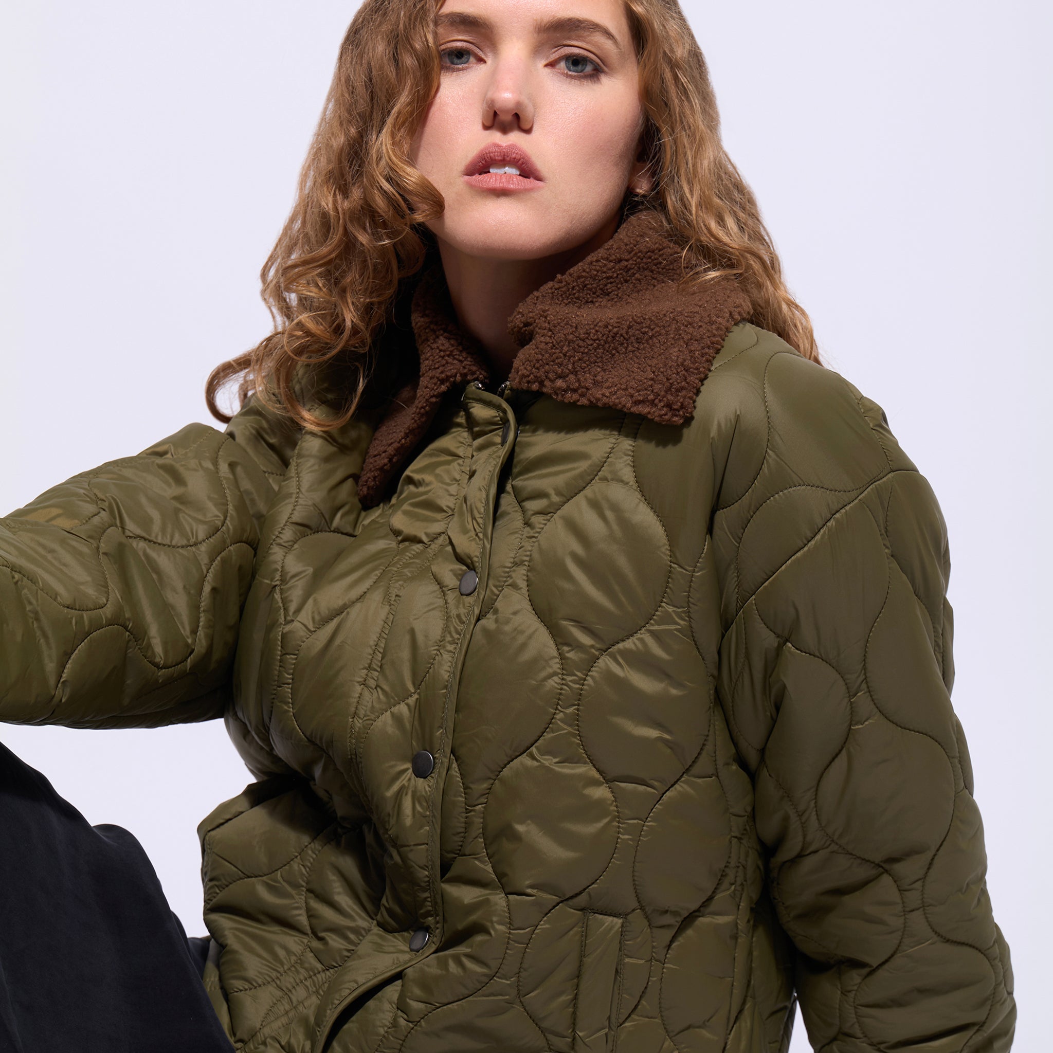 Neris Eilish Quilted Jacket - Willow