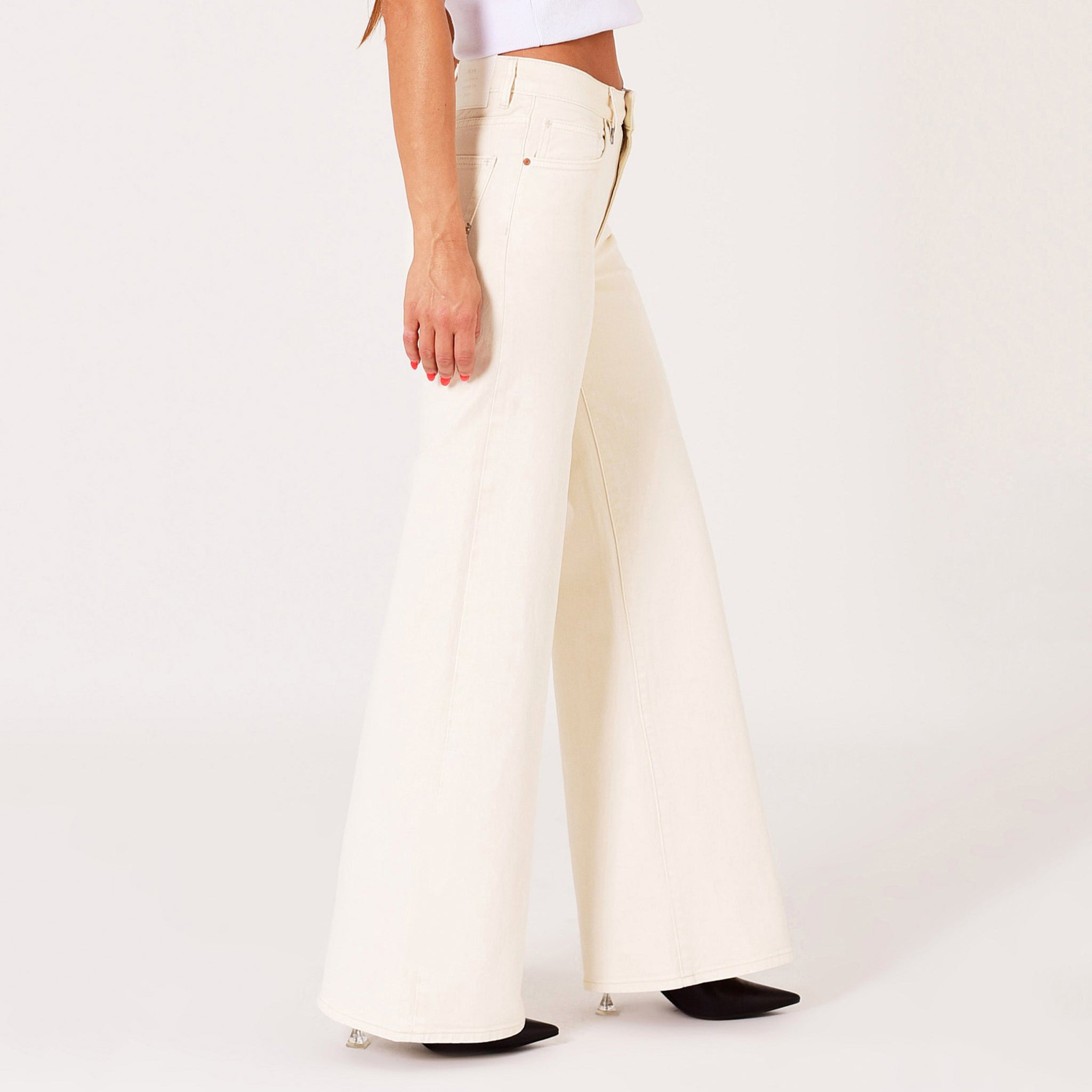Neuw Eva Wide Jeans - Cream