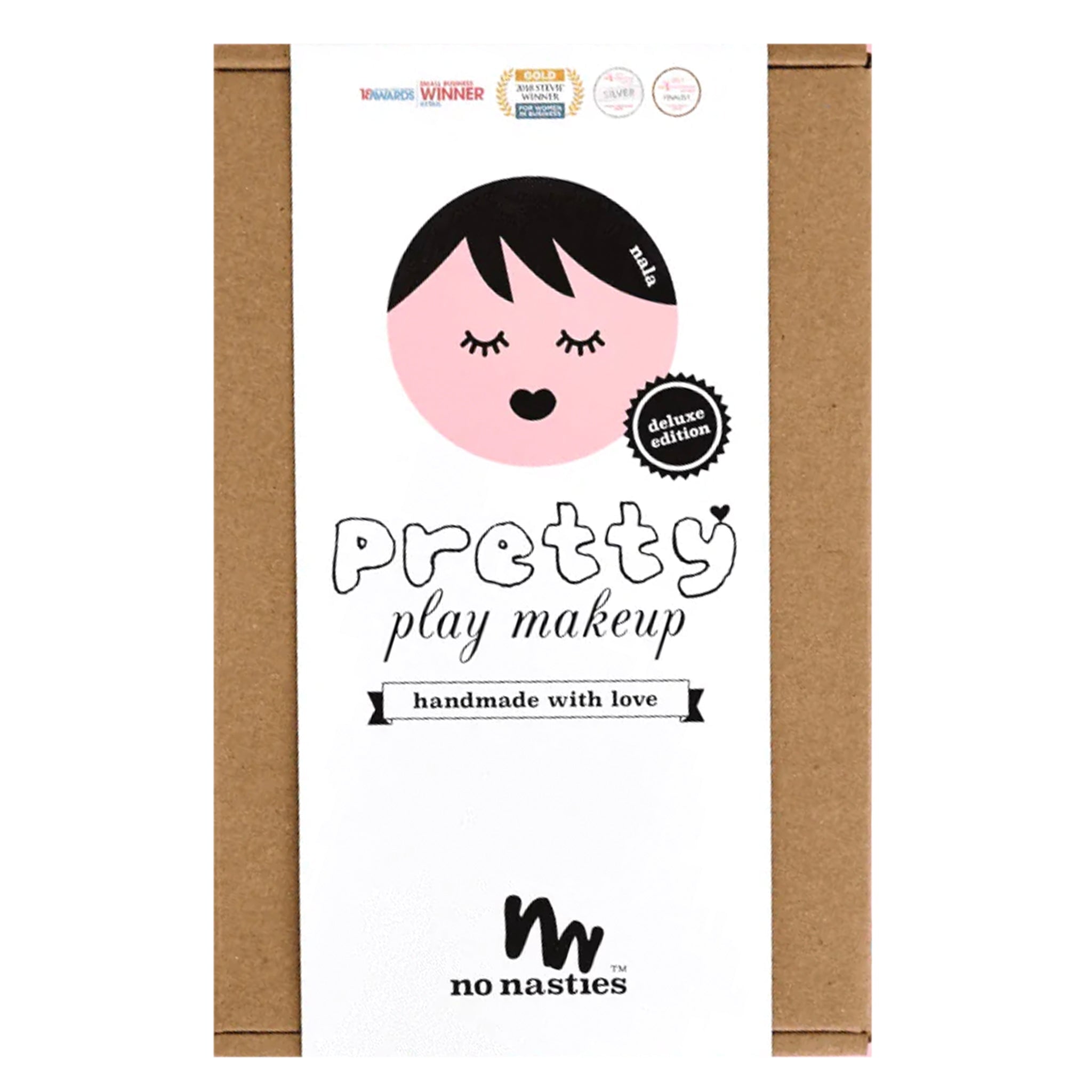 No Nasties Kid's Pretty Play Makeup Box -  Nala Deluxe Pink - Tea Pea Home