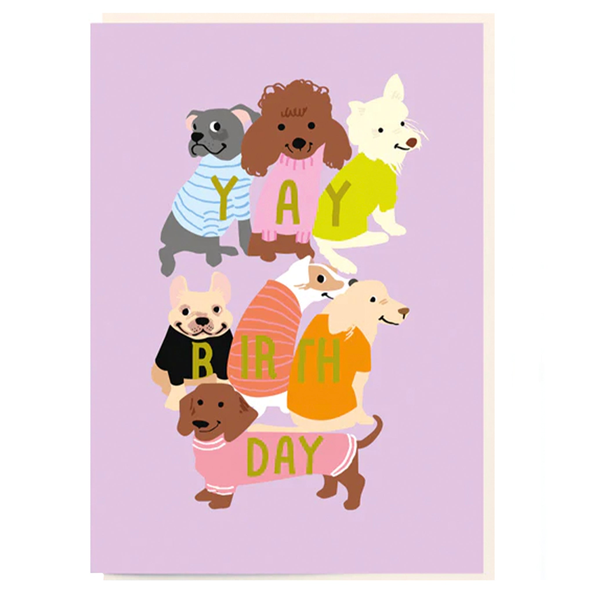 Noi Publishing Card - Dogs in Jumpers