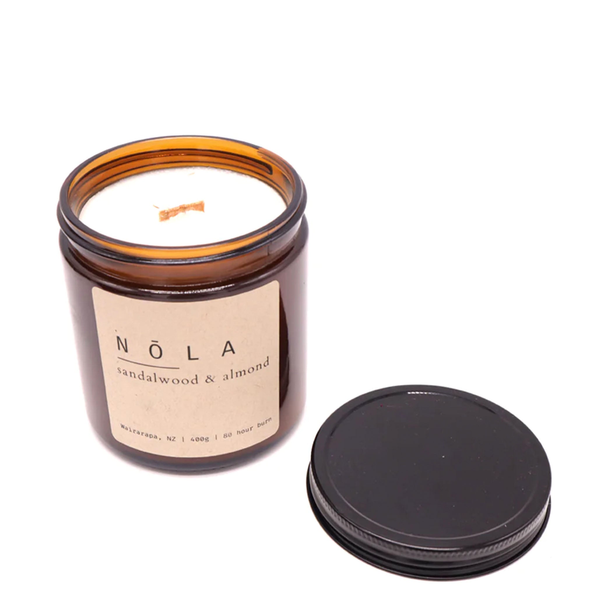 Nōla Soy Candle - Sandalwood & Almond