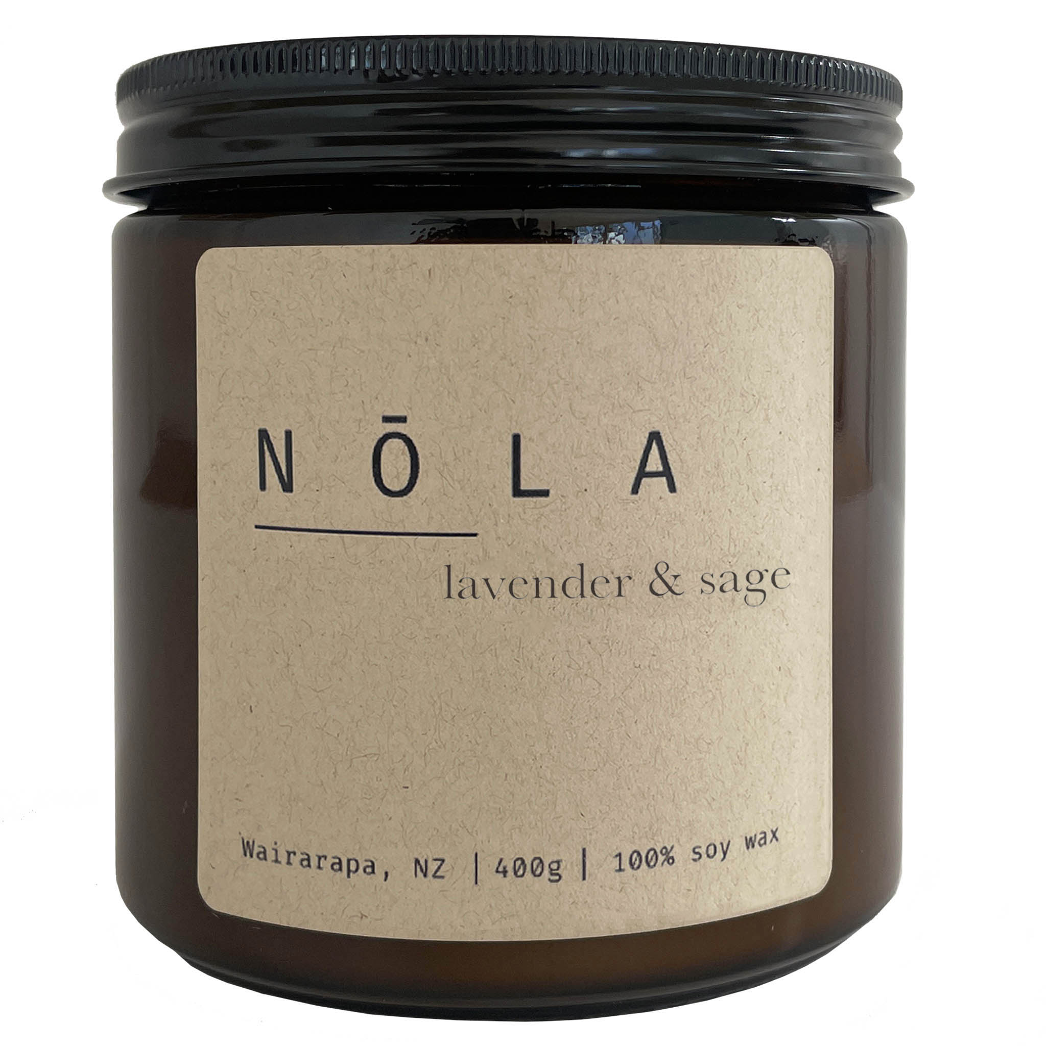 Nōla Soy Candle - Lavender & Sage