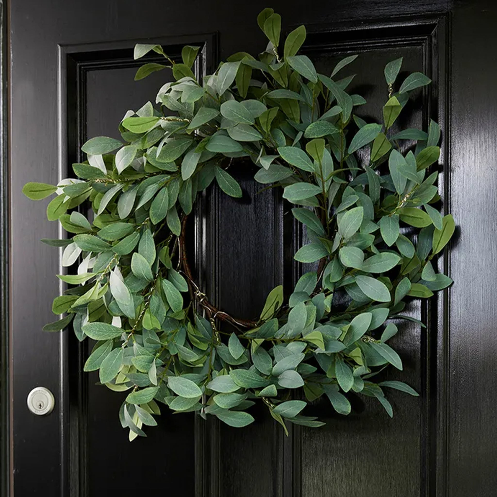 Olive Light Up Christmas Wreath - Tea Pea Home