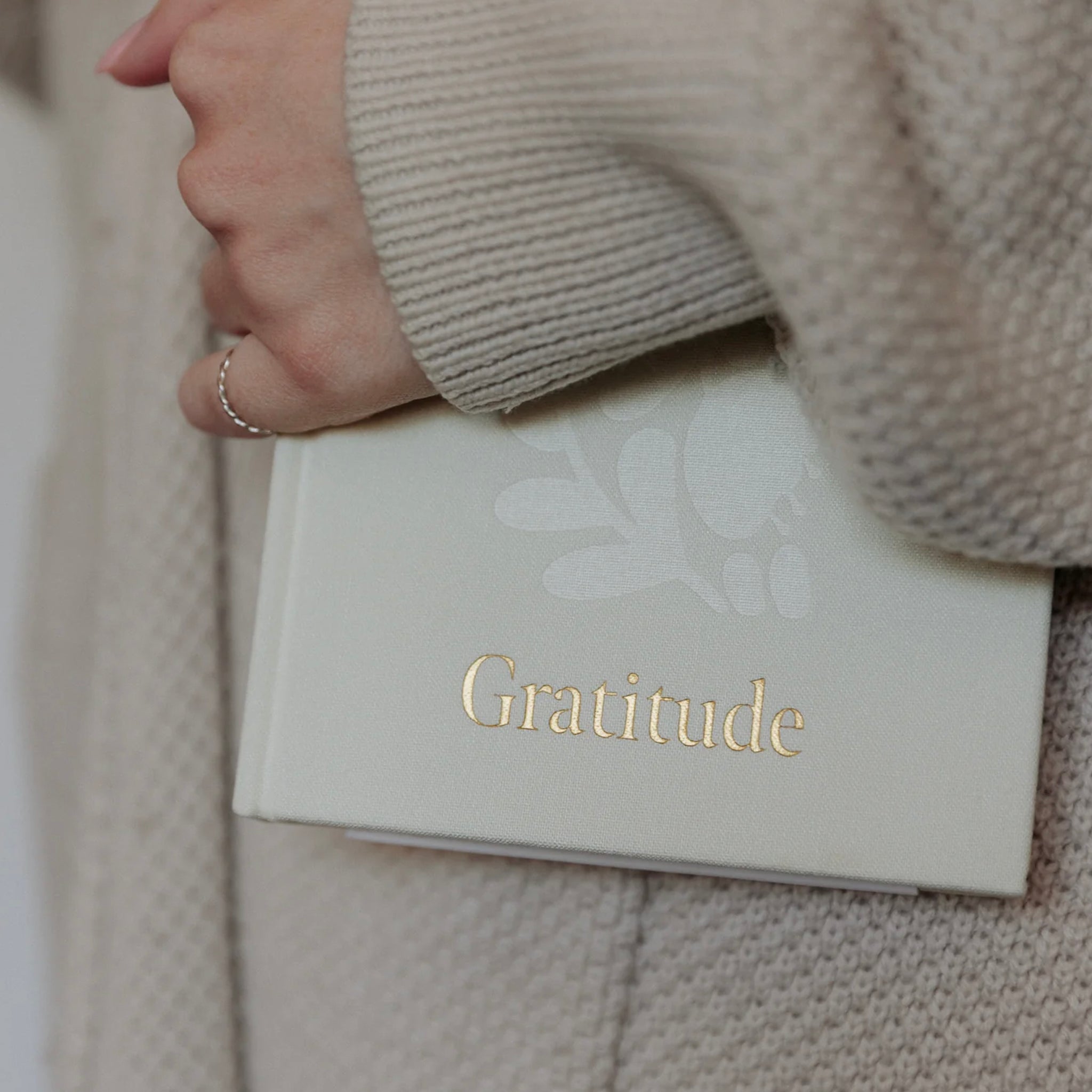 Olive + Page One Hundred Days of Gratitude Journal - Buttermilk