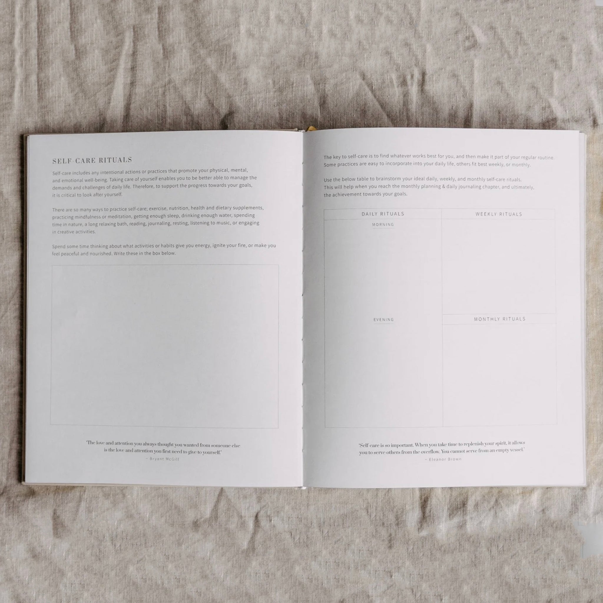 Olive + Page YOU. The Well-being Journal – Sand