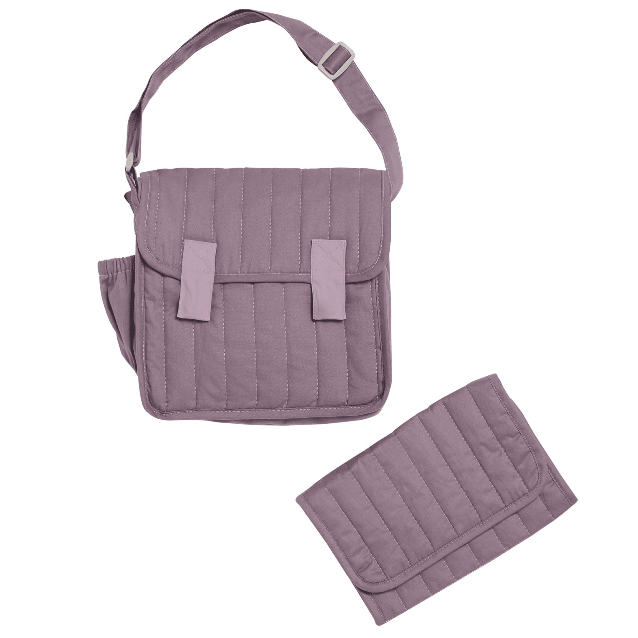 Olli Ella Carrie Convertible Changing Set - Lavender