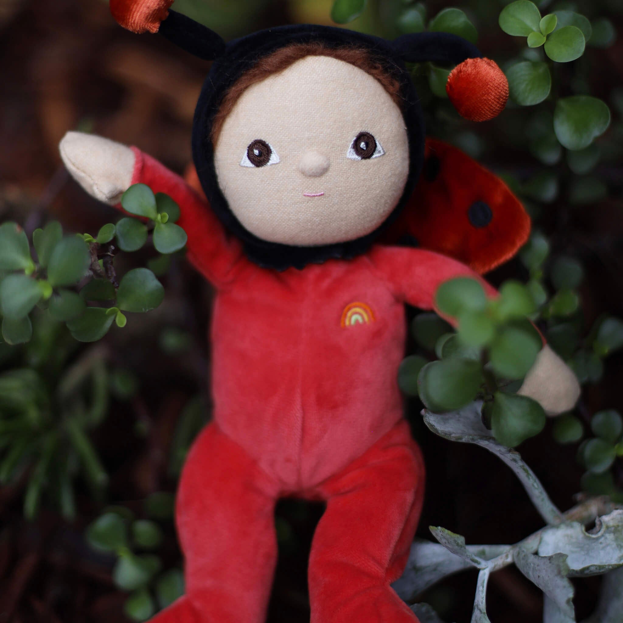 Olli Ella Dinky Dinkum Doll - Lola Ladybug
