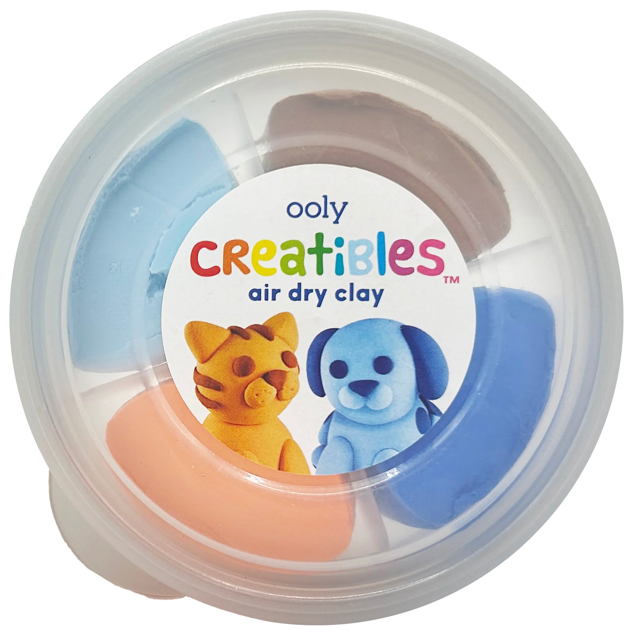 Ooly Creatibles Mini Air Dry Clay - Pet BFFs