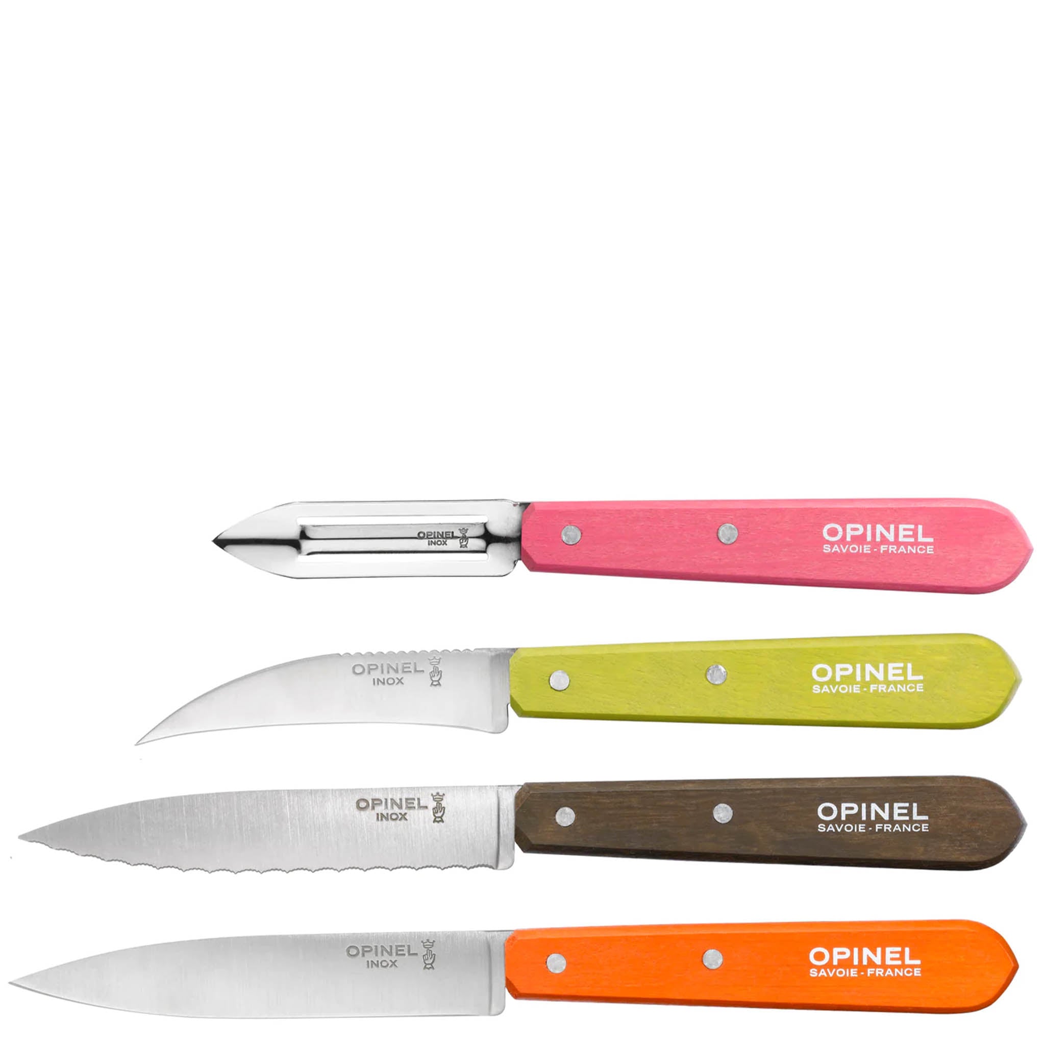 Opinel Savoie France Les Essentials Kitchen Utility Set - Fifties