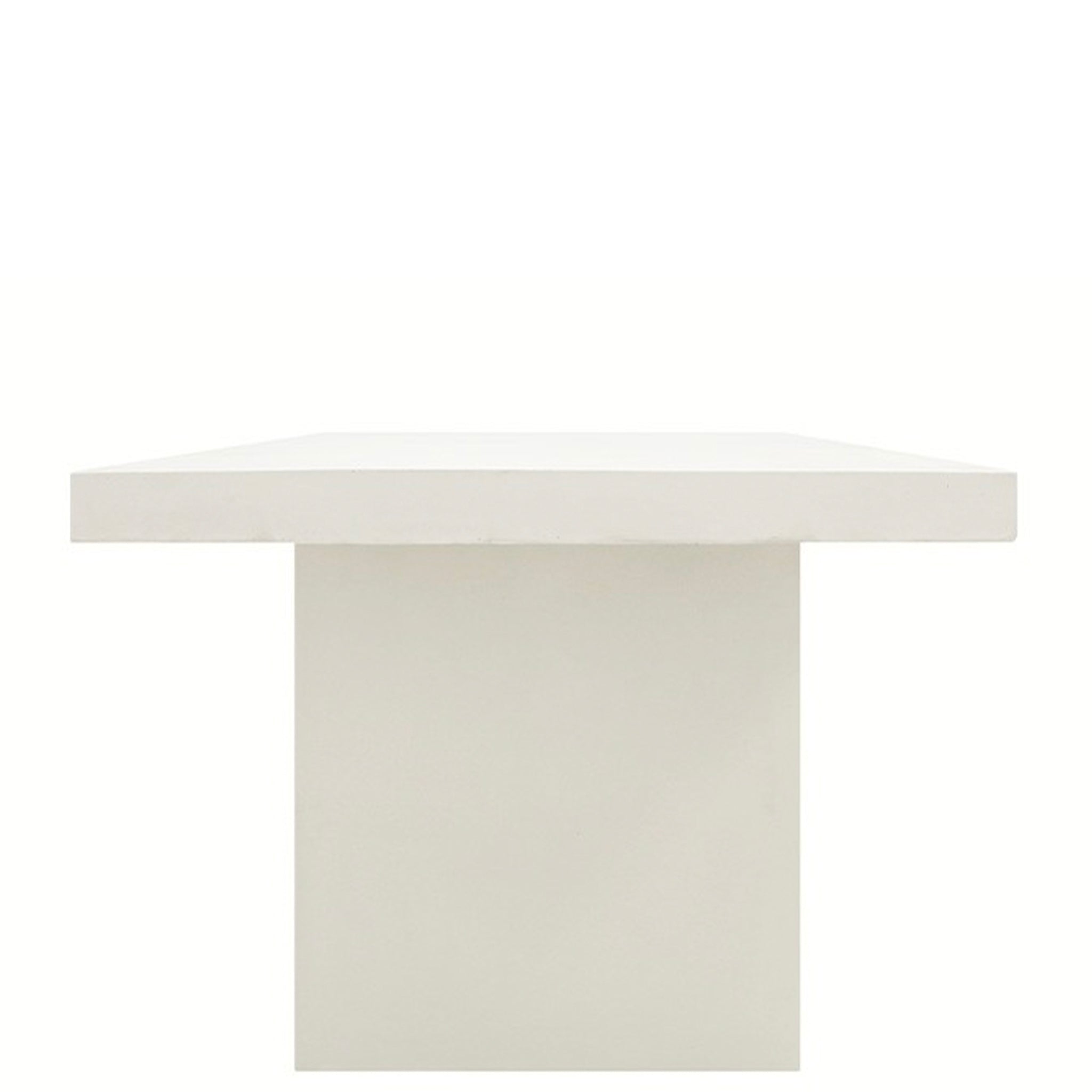 Palma Concrete Table - White