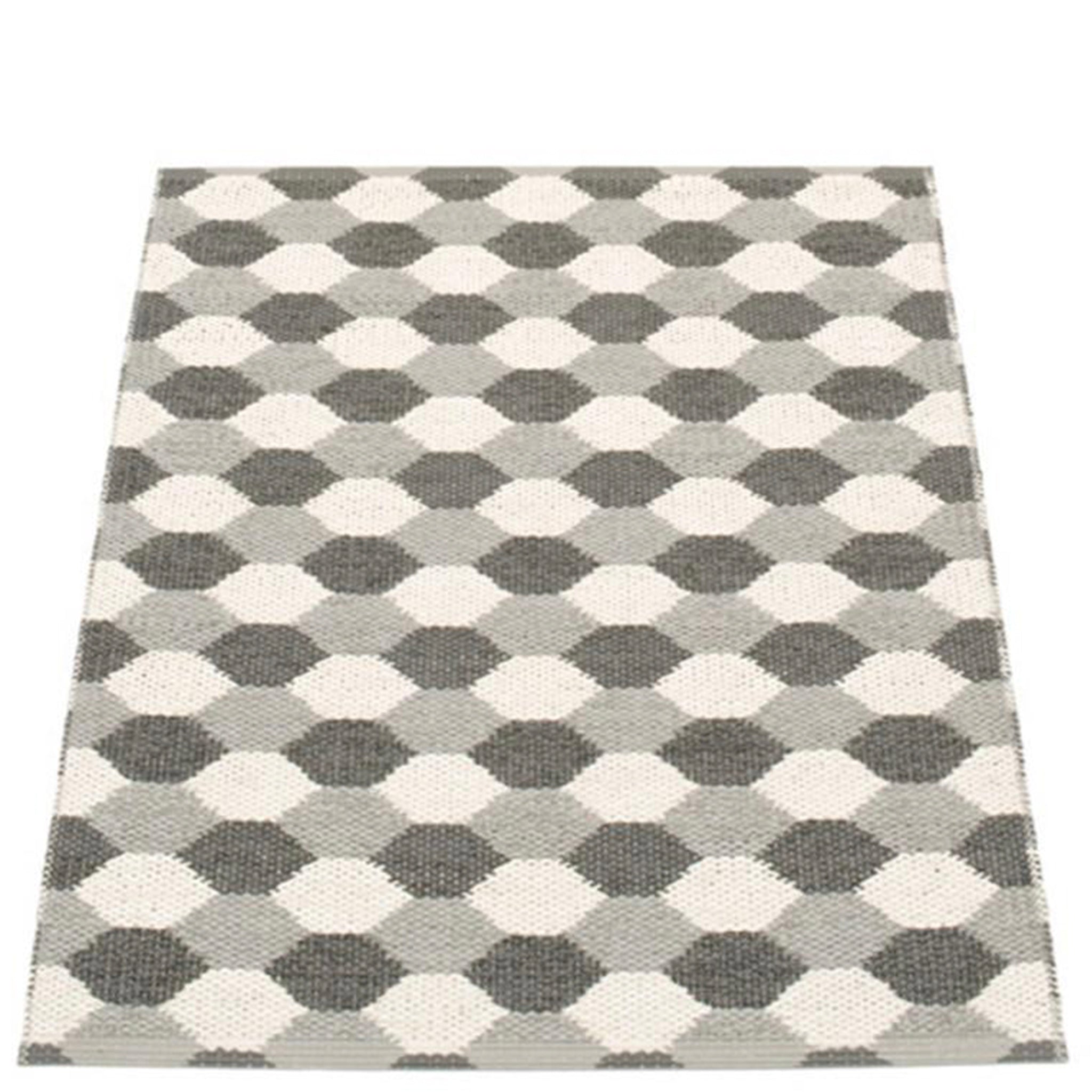 Pappelina Sweden Dana Reversible Mat - Warm Grey & Vanilla