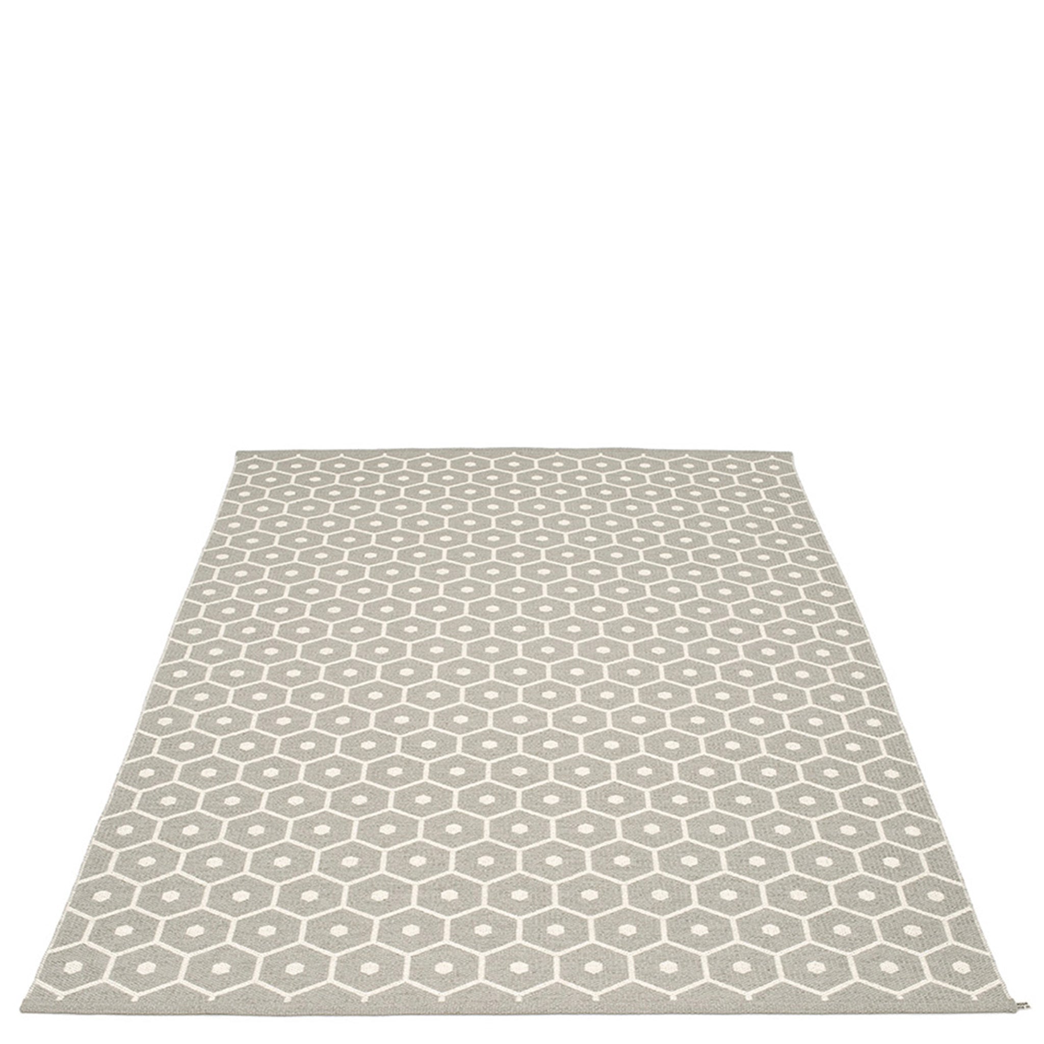 Pappelina Sweden Honey Reversible Mat - Warm Grey &  Vanilla