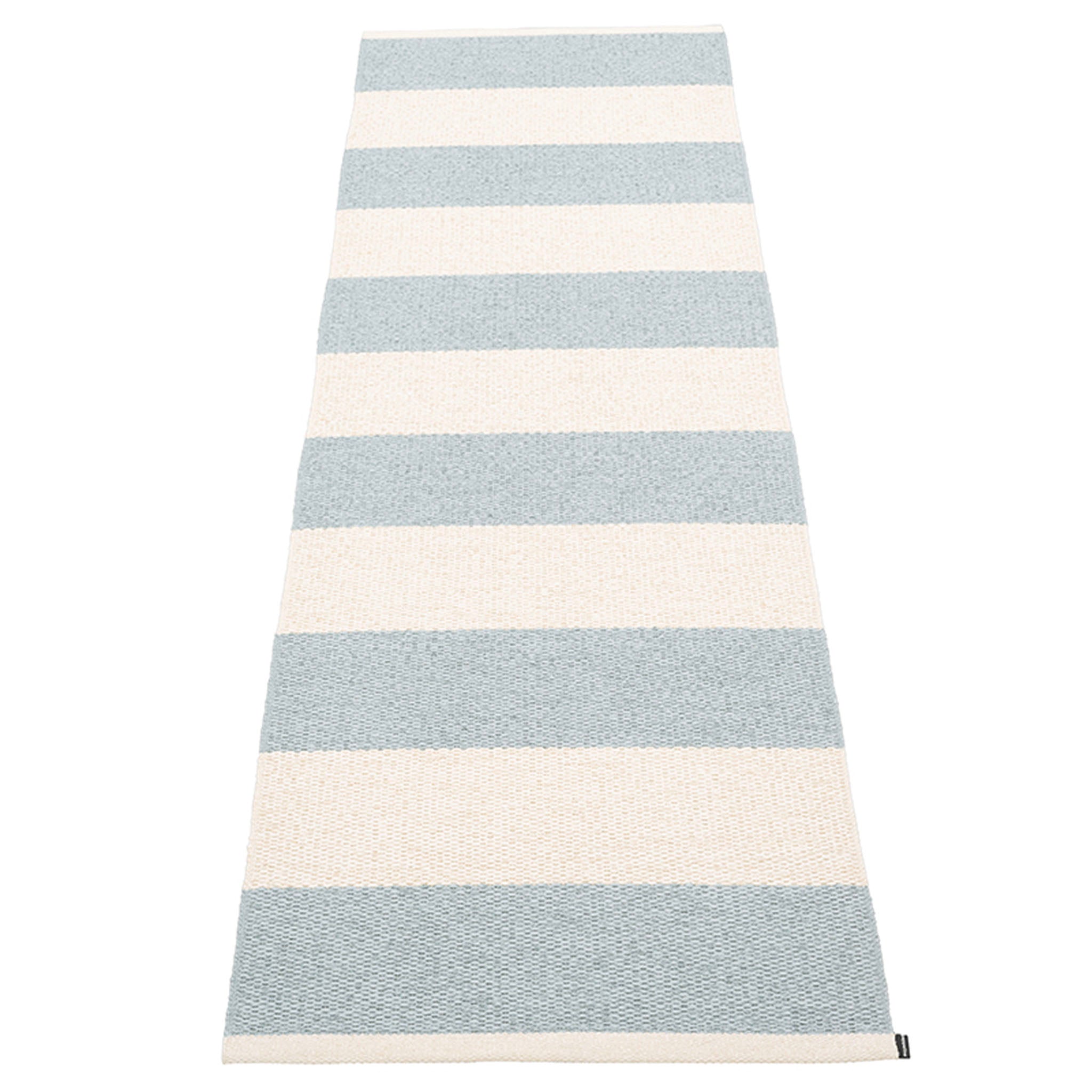 Pappelina Sweden Bob Reversible Mat - Blue Fog & Vanilla