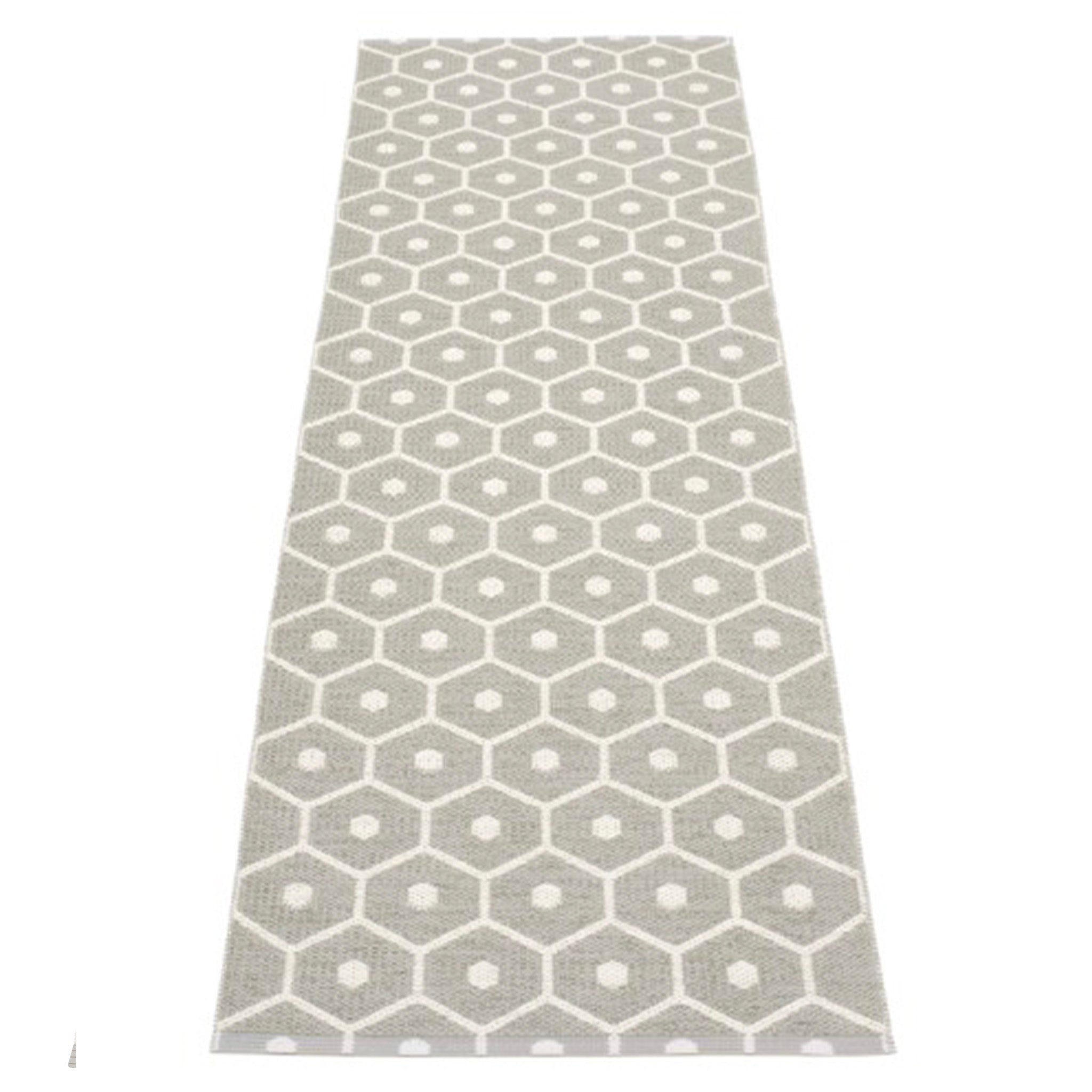 Pappelina Sweden Honey Reversible Mat - Warm Grey & Vanilla