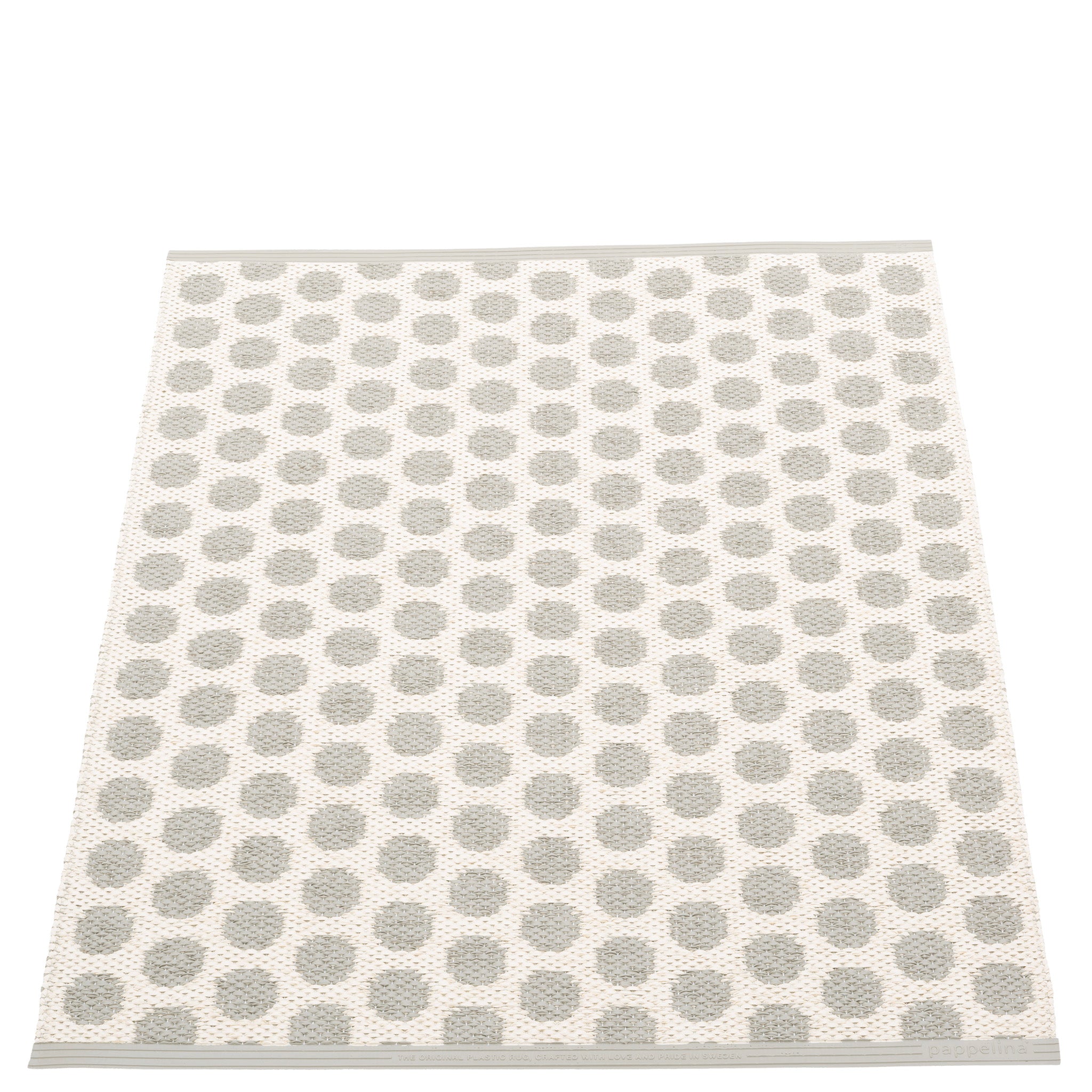Pappelina Sweden Noa Reversible Mat - Warm Grey & Vanilla